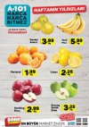 29 Aralık 2018 - 3 Ocak 2019 Arasında A101 Market Meyve Fiyatları