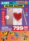 A101 Market 9 Şubat 2017 Katalogu - Vestel Venüs V3 Cep Telefonu