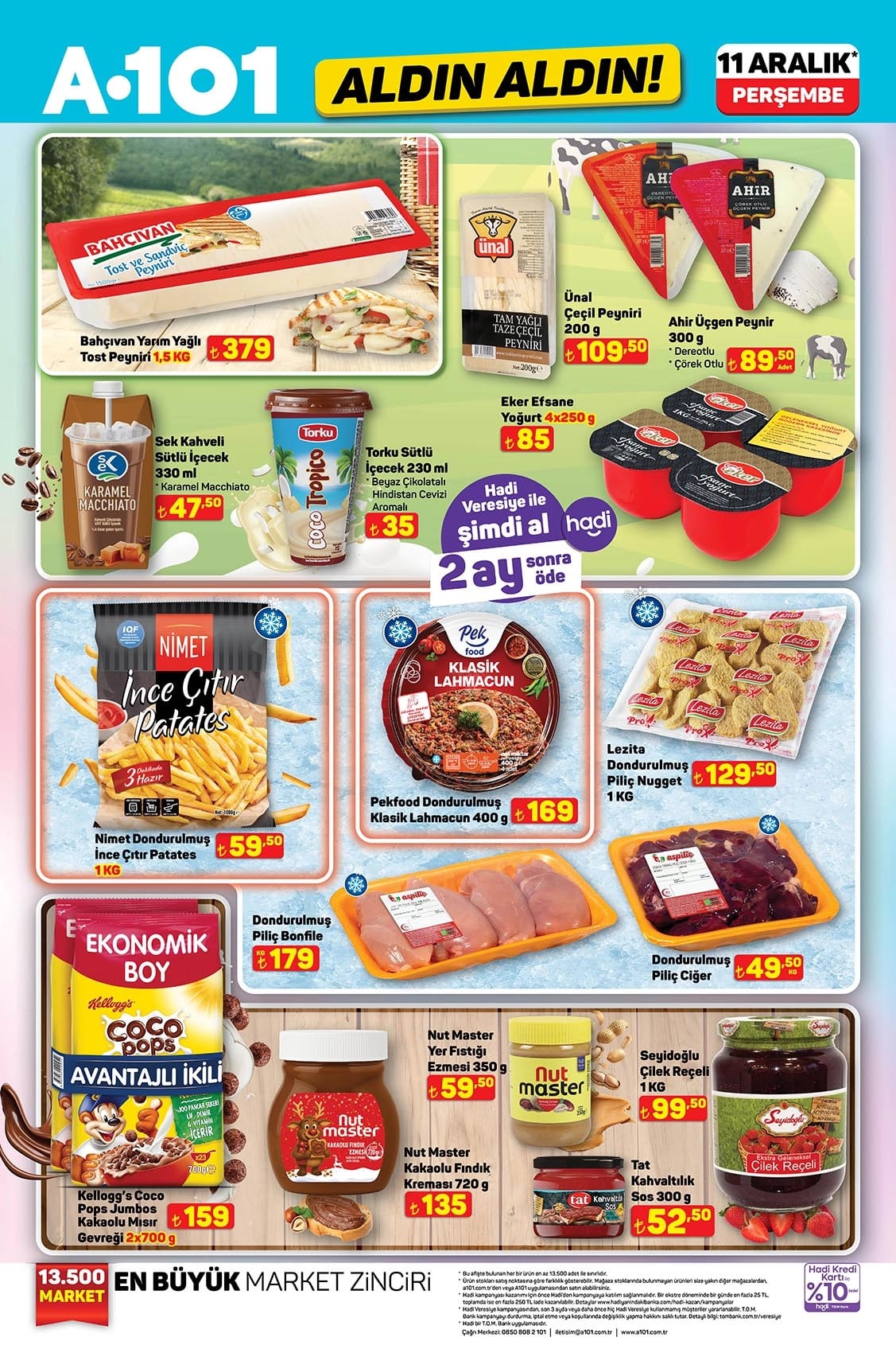 A101 11 Aralık 2025 İndirimli Ürünler Kataloğu