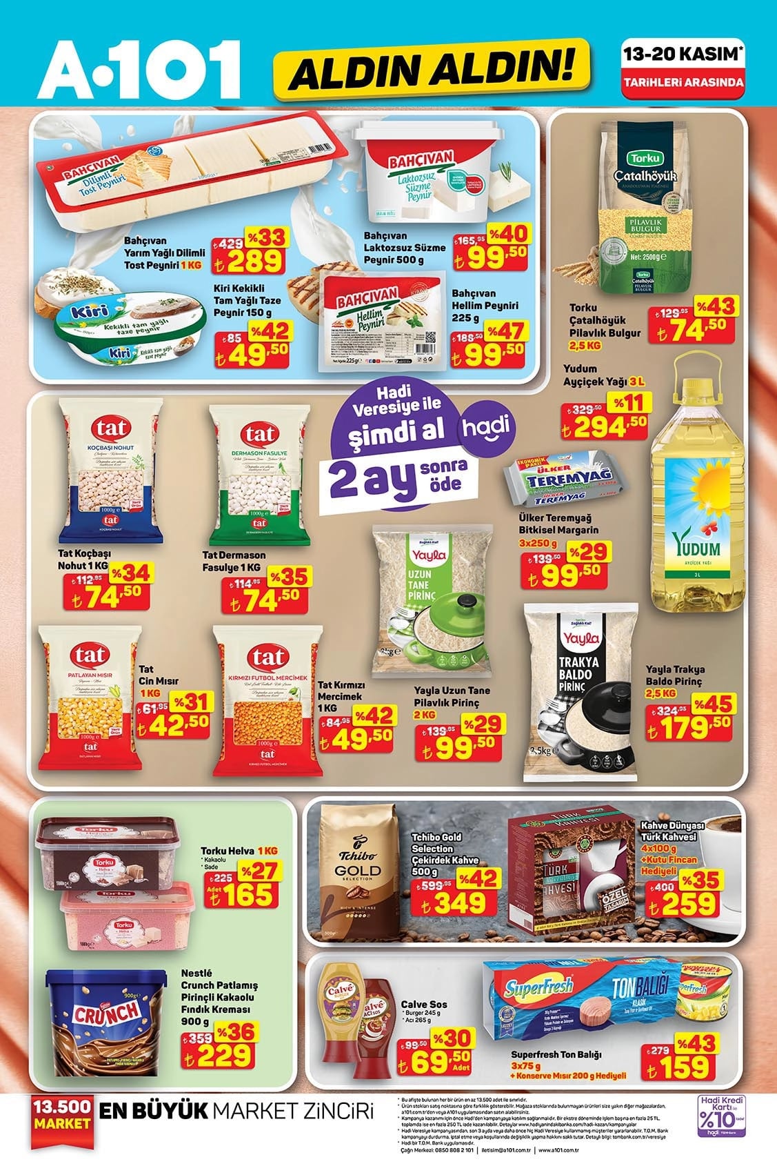 A101 13 Kasım 2025 İndirimli Ürünler Kataloğu