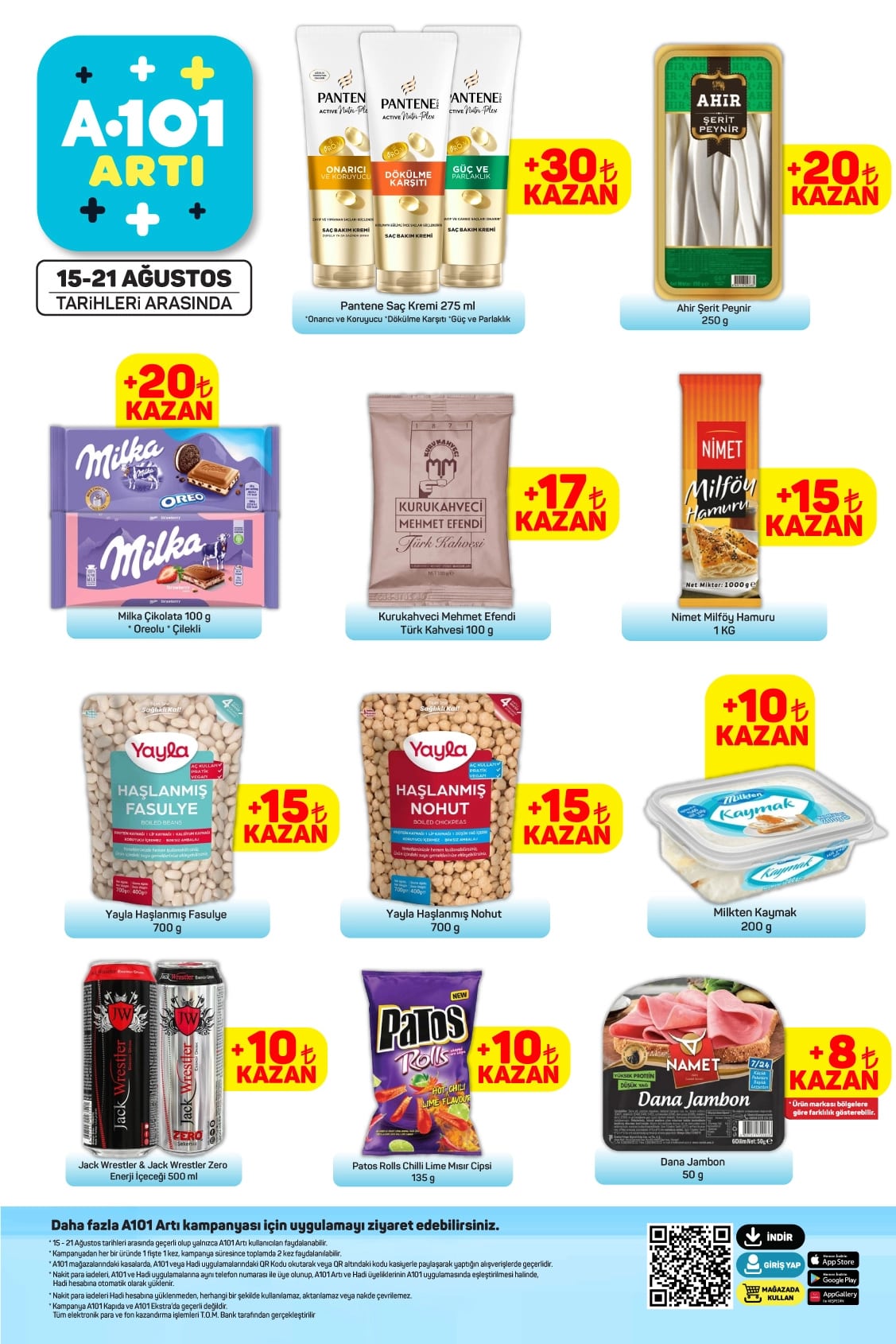 A101 15 - 21 Ağustos 2025 Hadi Fırsatları
