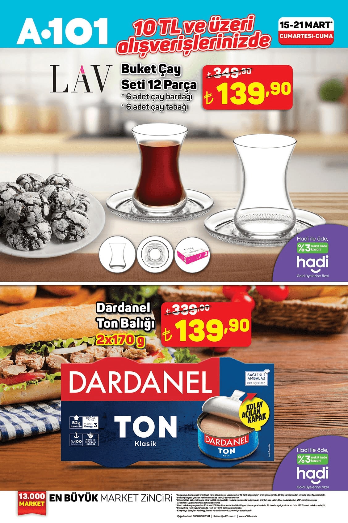 A101 15 - 21 Mart 2025 İndirim Kataloğu