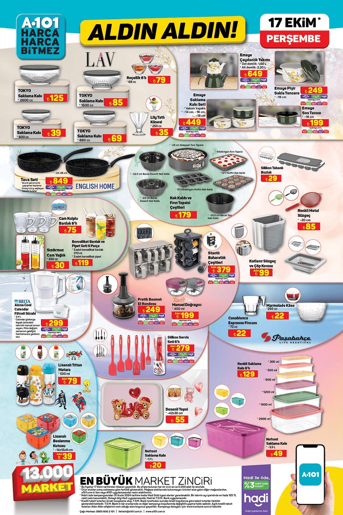 A101 17 - 24 Ekim 2024 Aktüel Ürünler Kataloğu