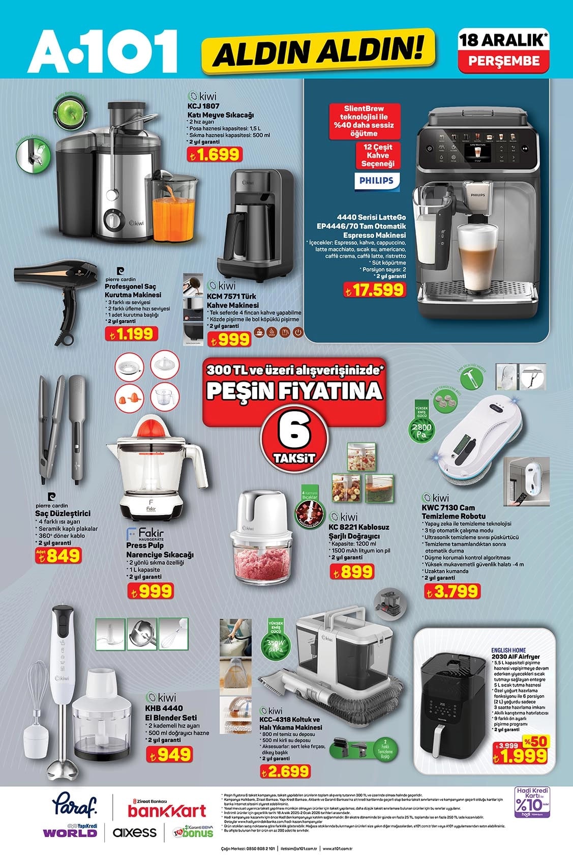 A101 18 - 25 Aralık 2025 Aktüel Ürünler Kataloğu