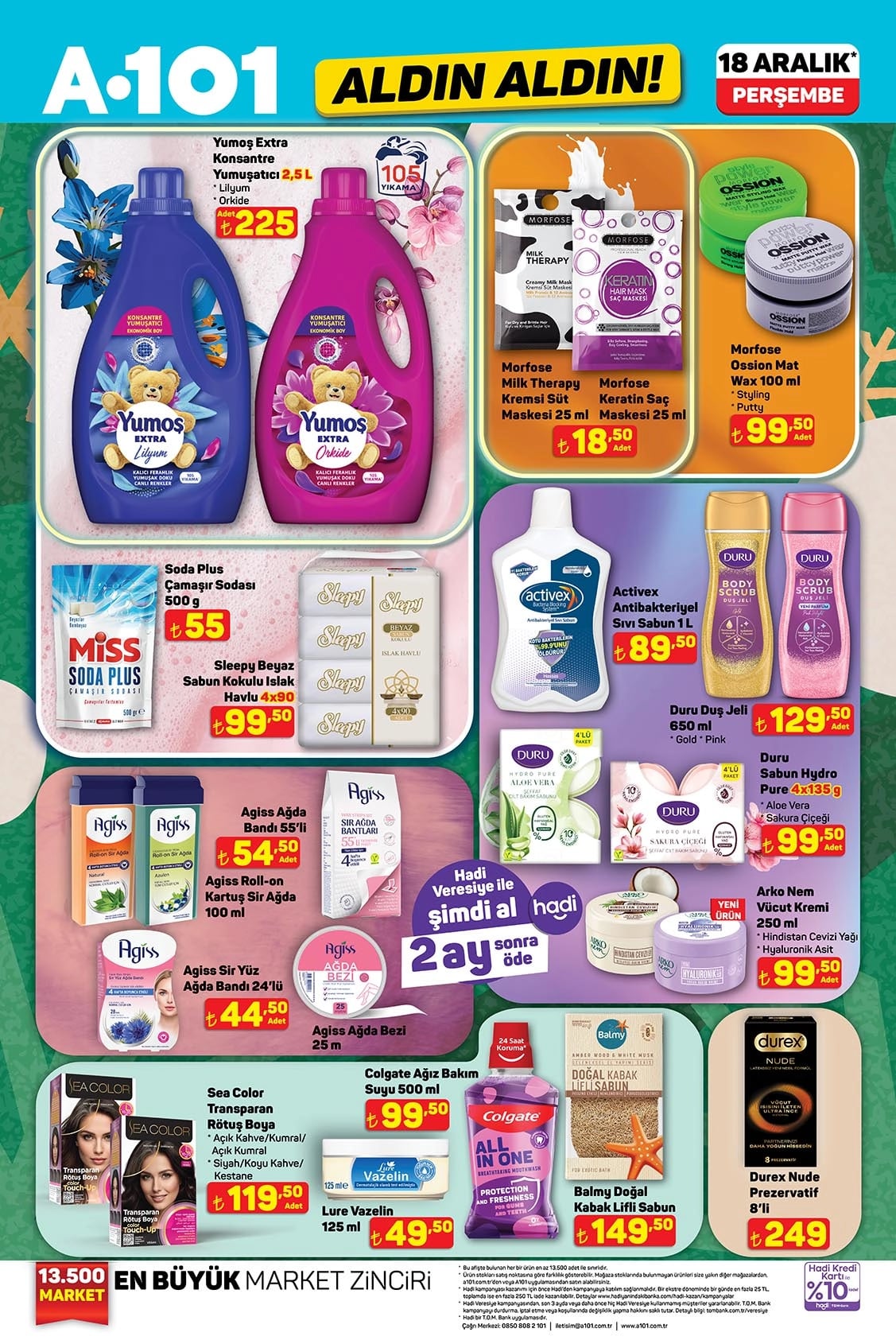 A101 18 Aralık 2025 İndirimli Ürünler Kataloğu