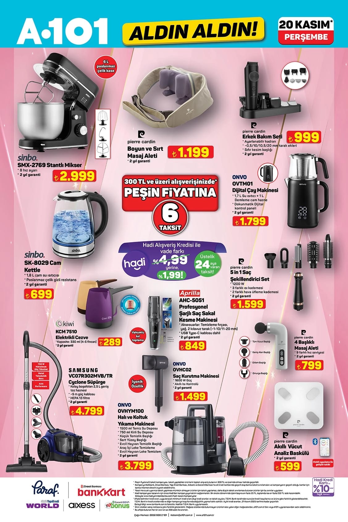 A101 20 - 27 Kasım 2025 Aktüel Ürünler Kataloğu
