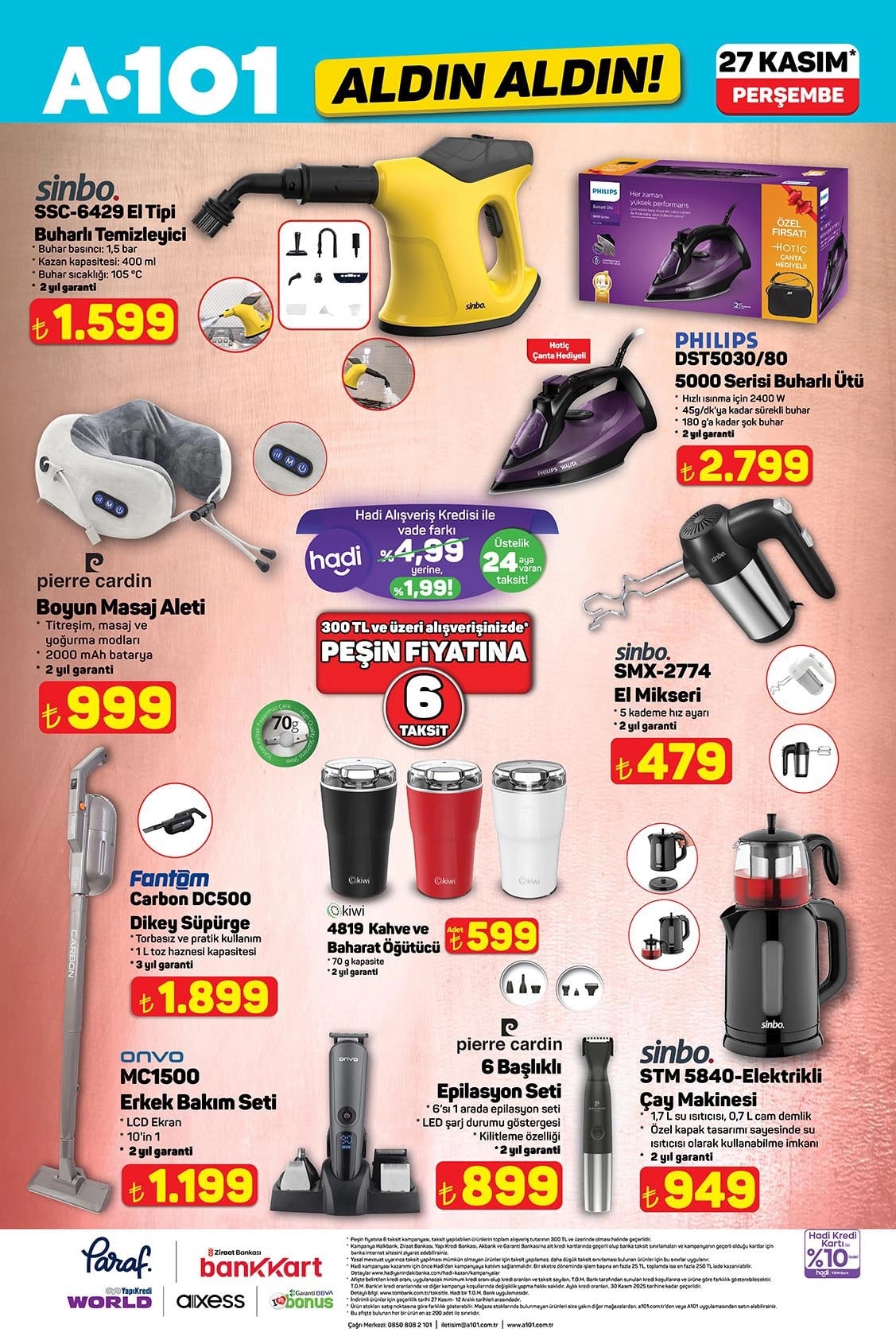 A101 27 Kasım - 4 Aralık 2025 Aktüel Ürünler Kataloğu