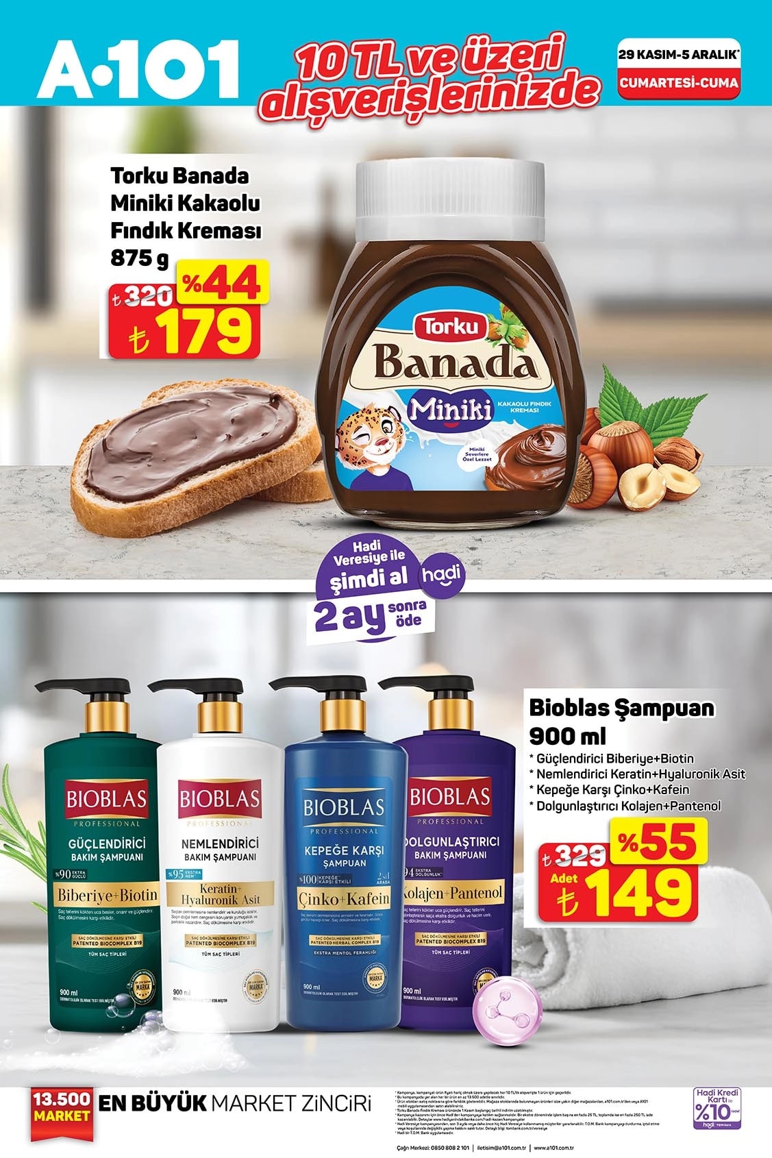 A101 29 Kasım 2025 İndirimli Ürünler Kataloğu