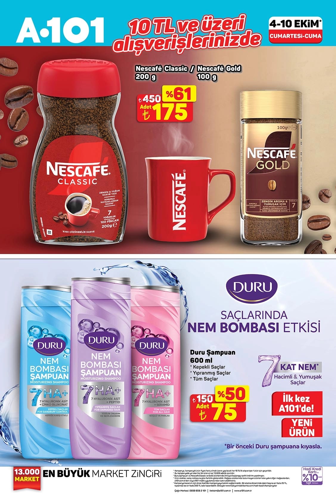 A101 4 -10 Ekim 2025 İndirimli Ürünler Kataloğu