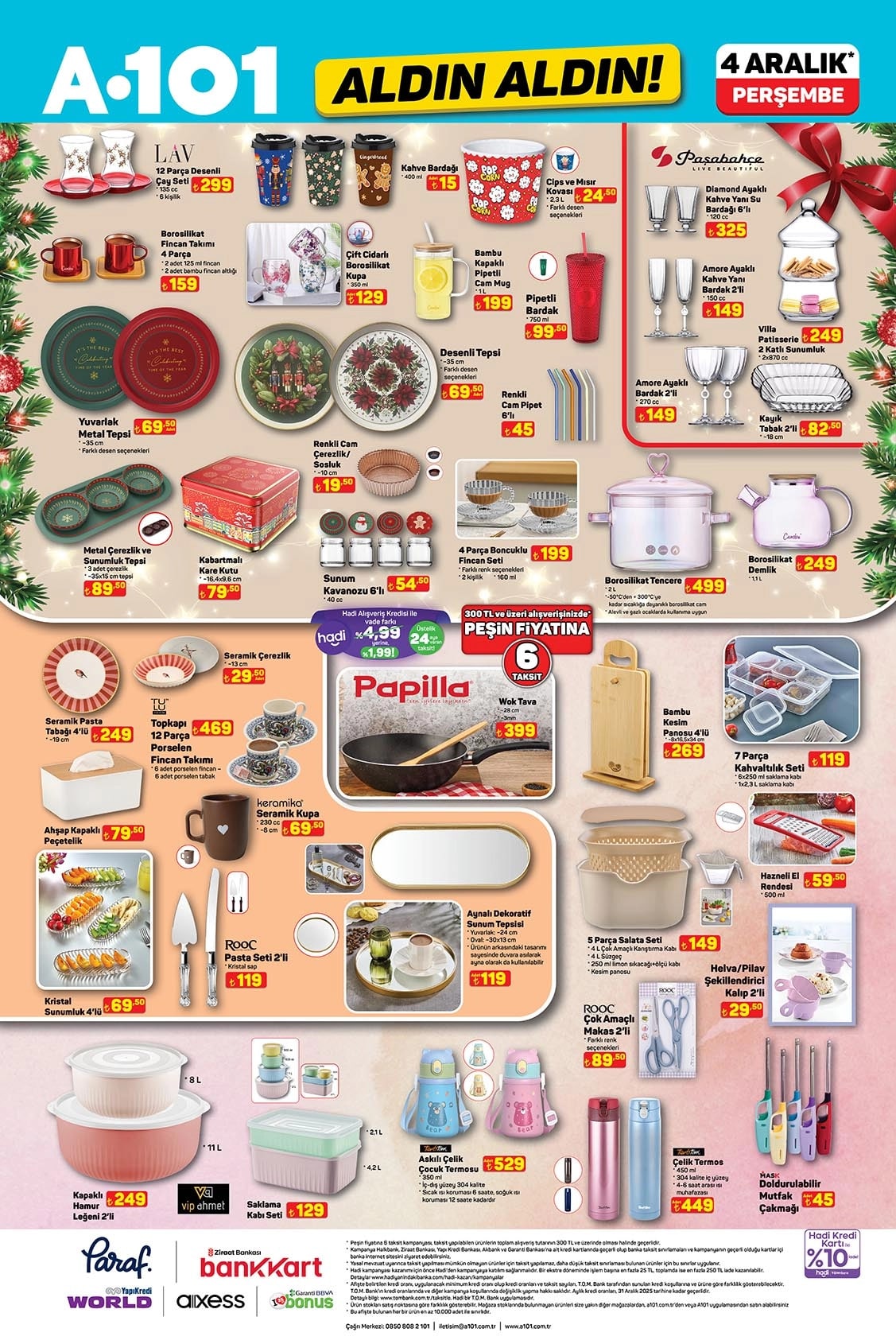 A101 4 - 11 Aralık 2025 Aktüel Ürünler Kataloğu