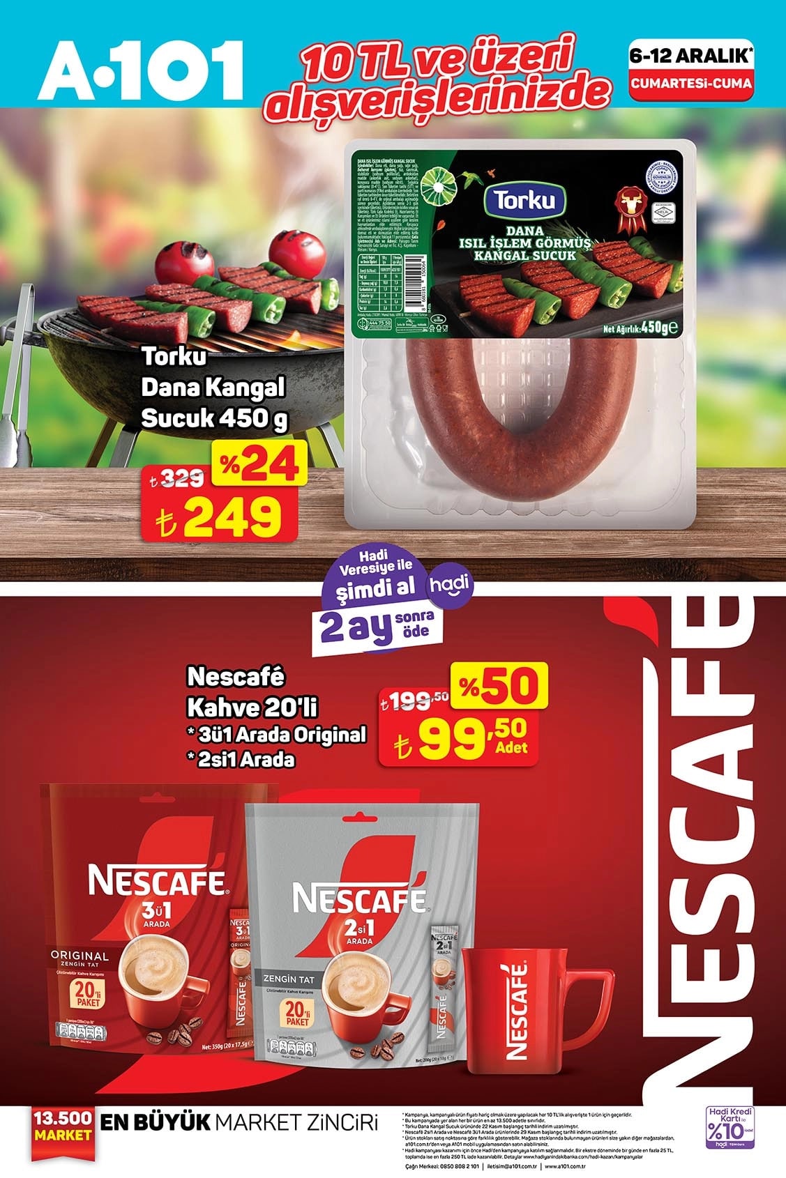 A101 6 - 12 Aralık 2025 İndirimli Ürünler Kataloğu