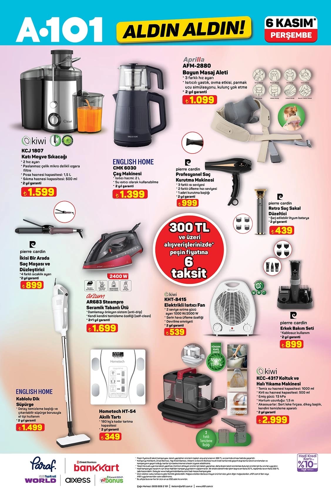 A101 6 - 13 Kasım 2025 Aktüel Ürünler Kataloğu