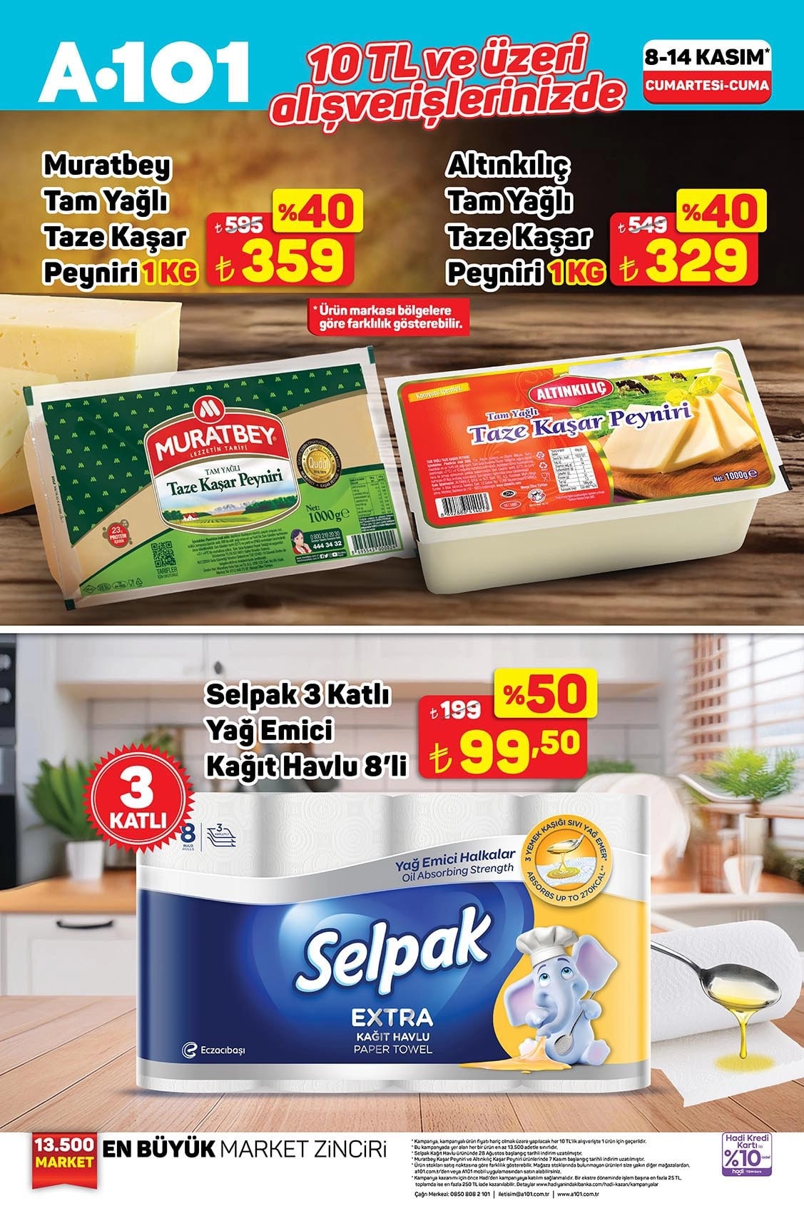 A101 8 - 14 Kasım 2025 İndirimli Ürünler Kataloğu