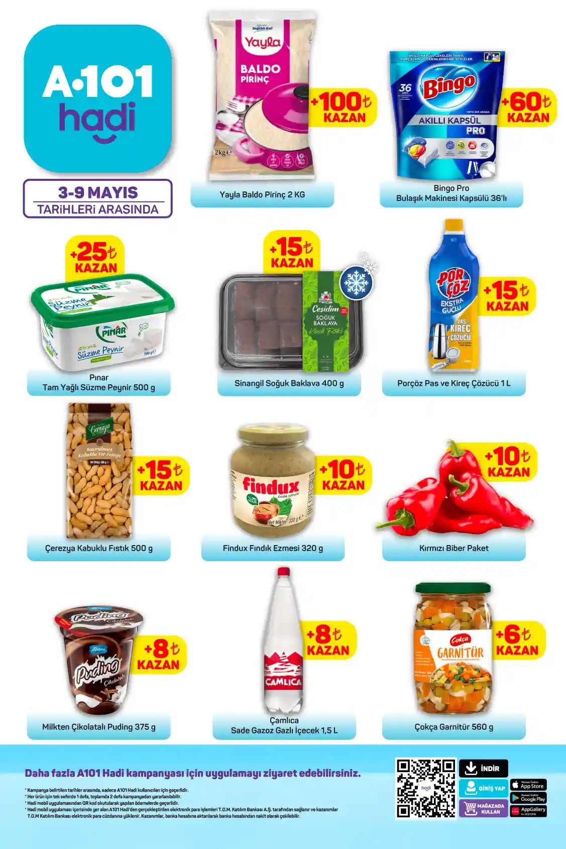 A101 Market 3 Mayıs 2025 Hadi Fırsatları