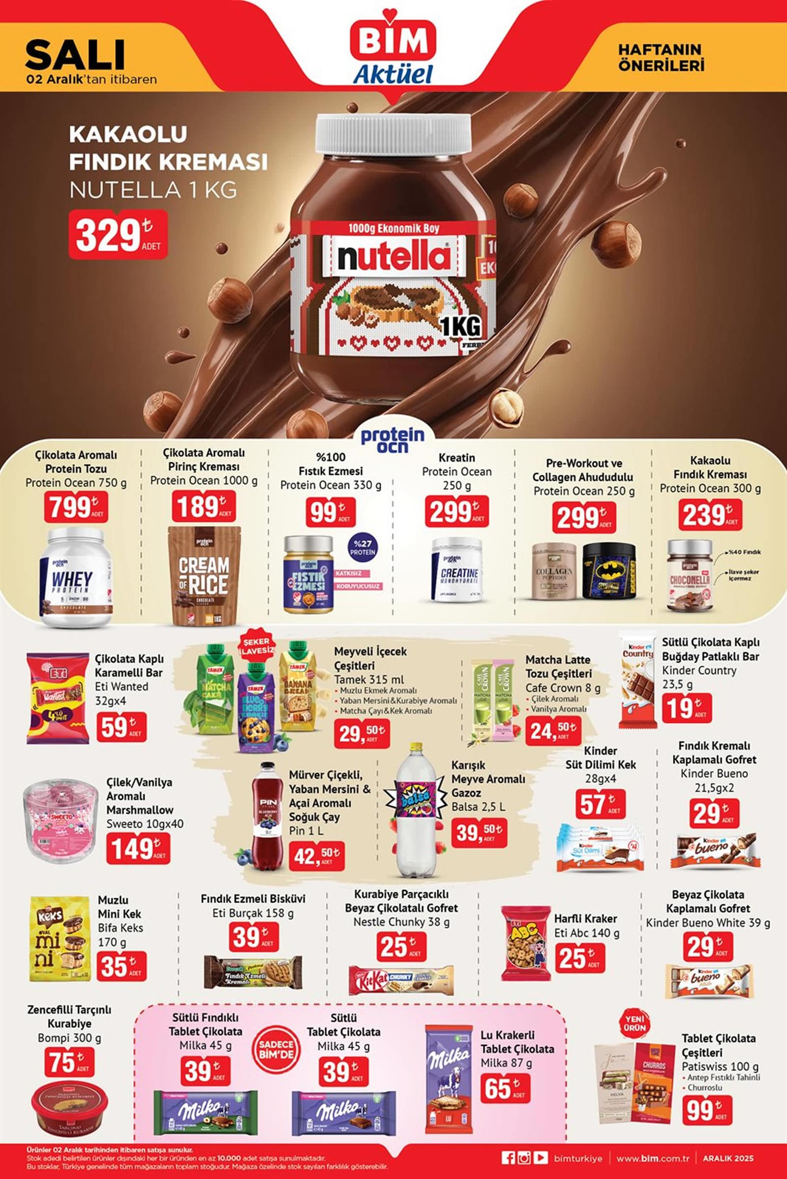 BİM 2 Aralık 2025 Haftanın Önerileri Kataloğu