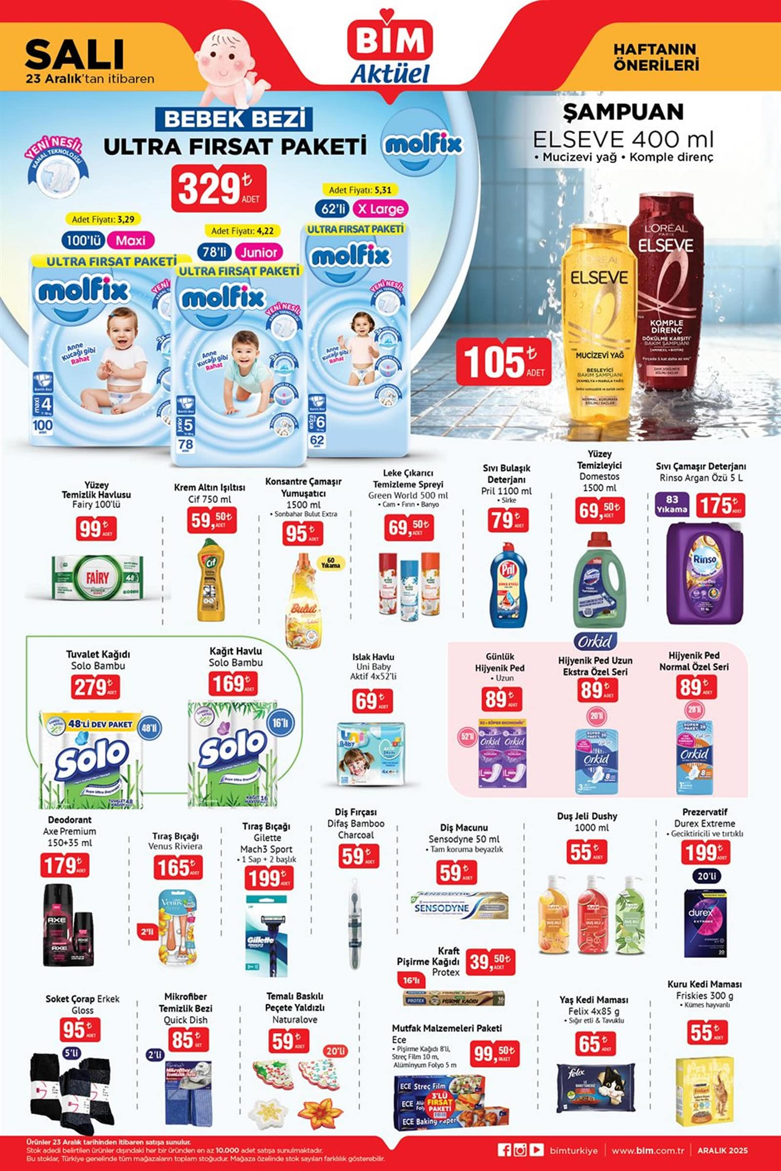 BİM 23 Aralık 2025 Haftanın Önerileri Kataloğu