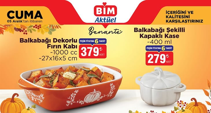 BİM 5 - 12 Aralık 2025 Aktüel Ürünler Kataloğu