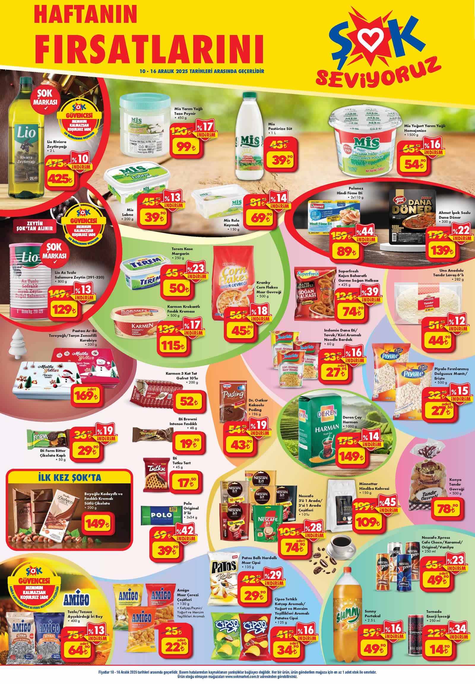 ŞOK 10 Aralık 2025 İndirimli Ürünler Kataloğu