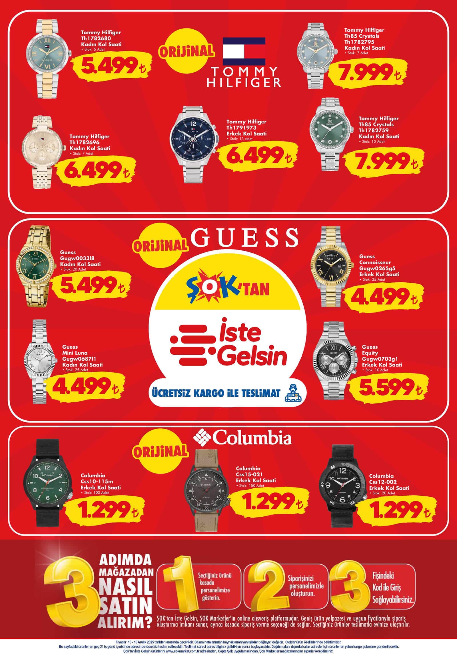 ŞOK 10 Aralık 2025 İste Gelsin Kataloğu