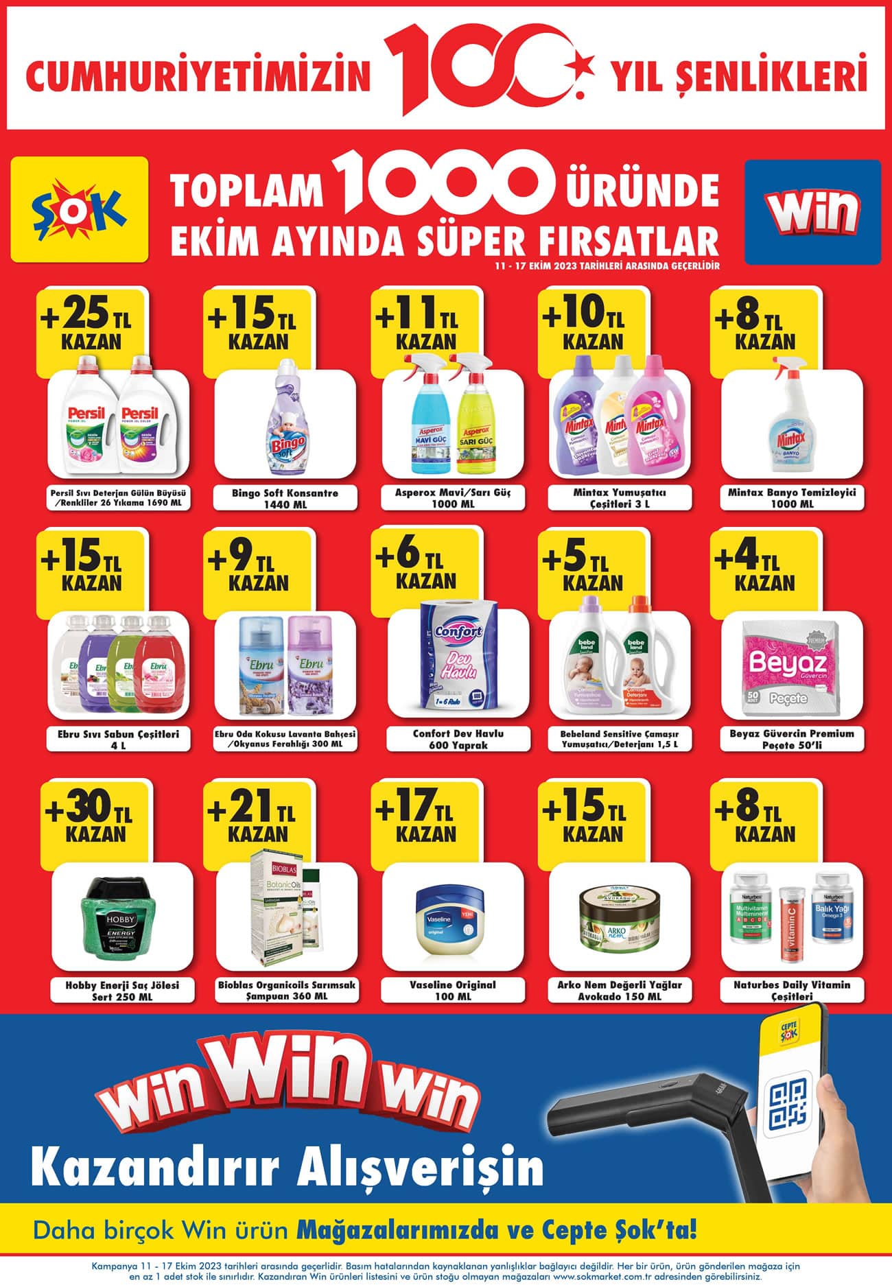 ŞOK 11 Ekim 2023 Win Win Win Kataloğu