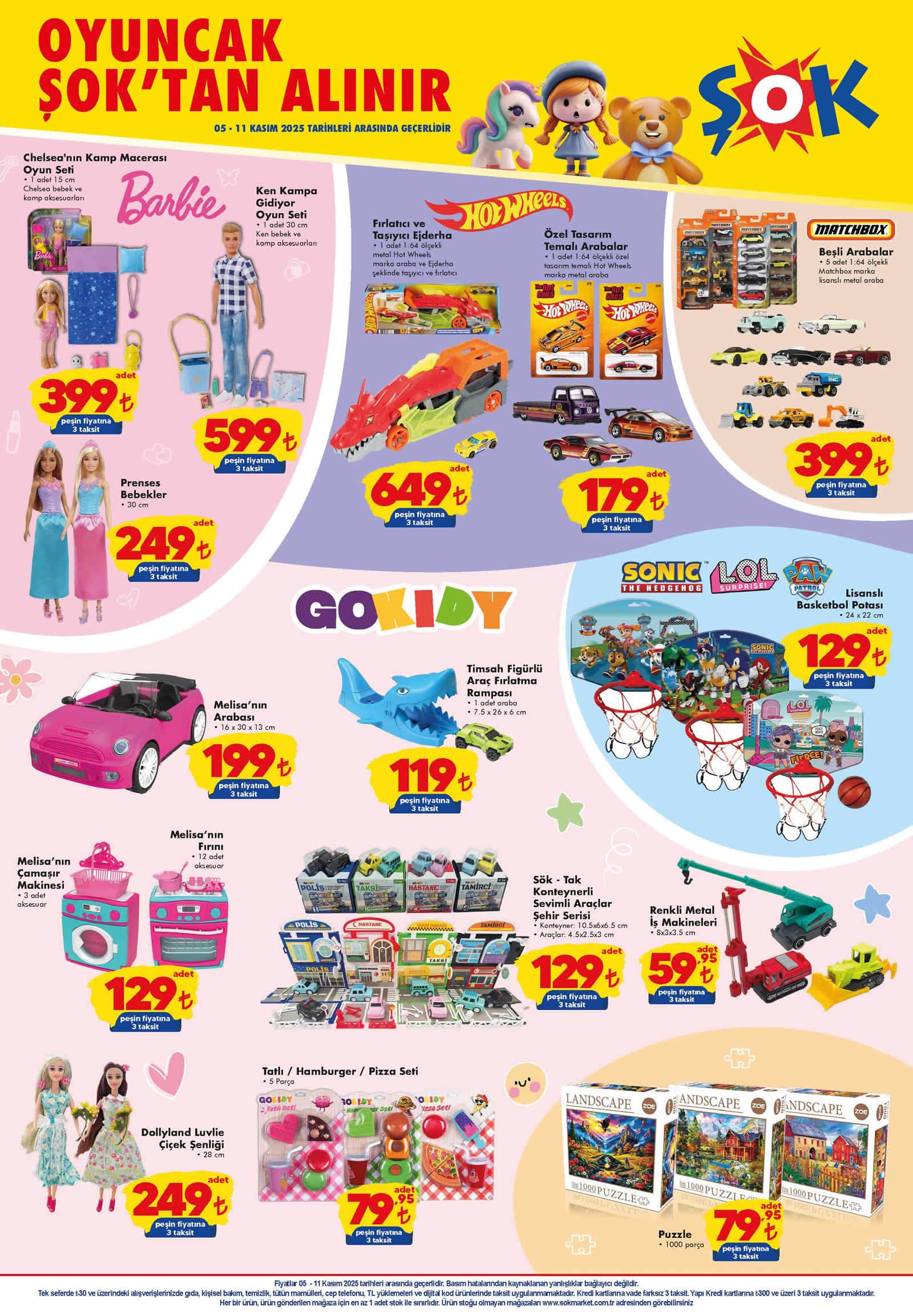 ŞOK 5 Kasım 2025 Aktüel Çarşamba Kataloğu
