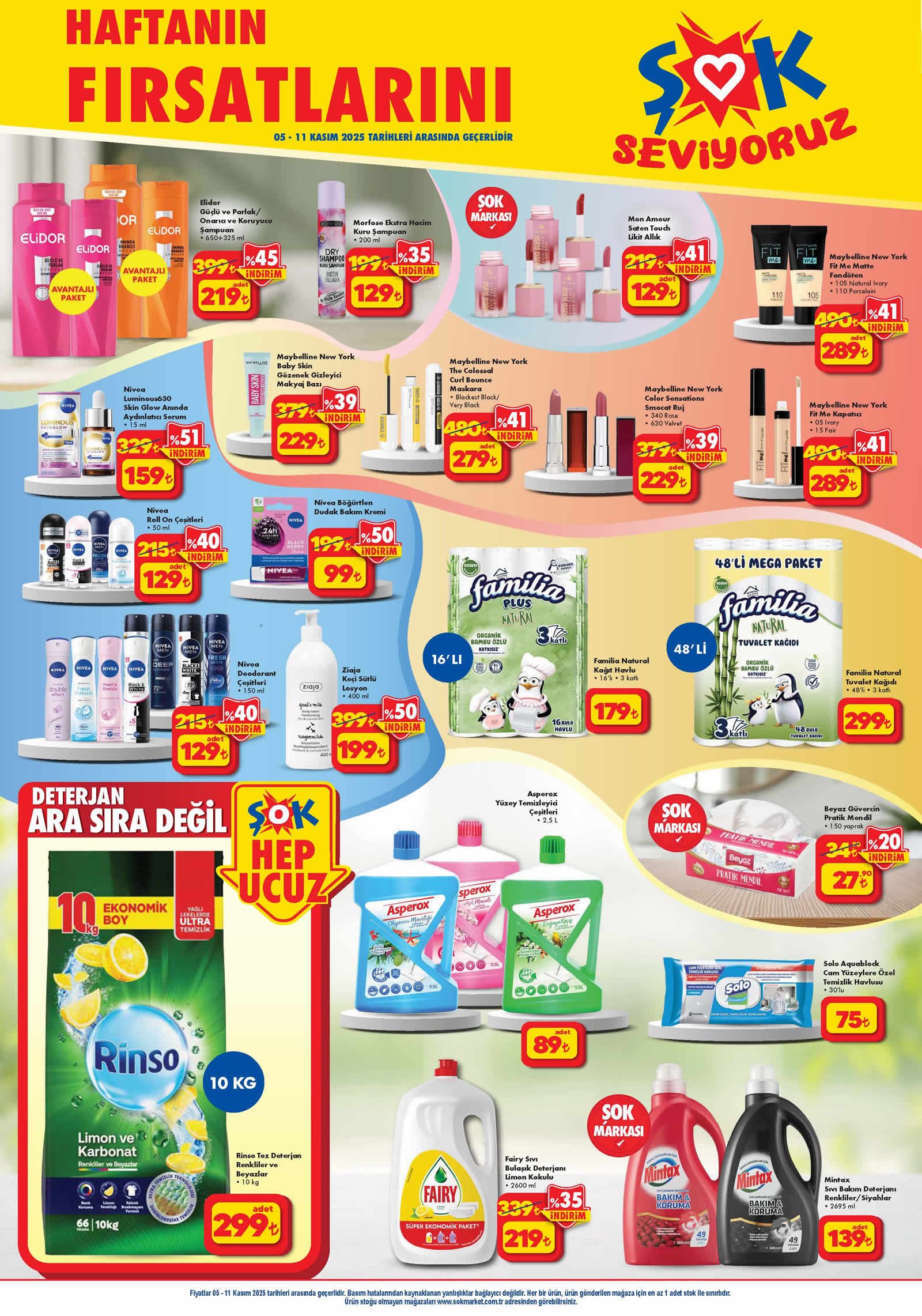 ŞOK 5 Kasım 2025 İndirimli Ürünler Kataloğu