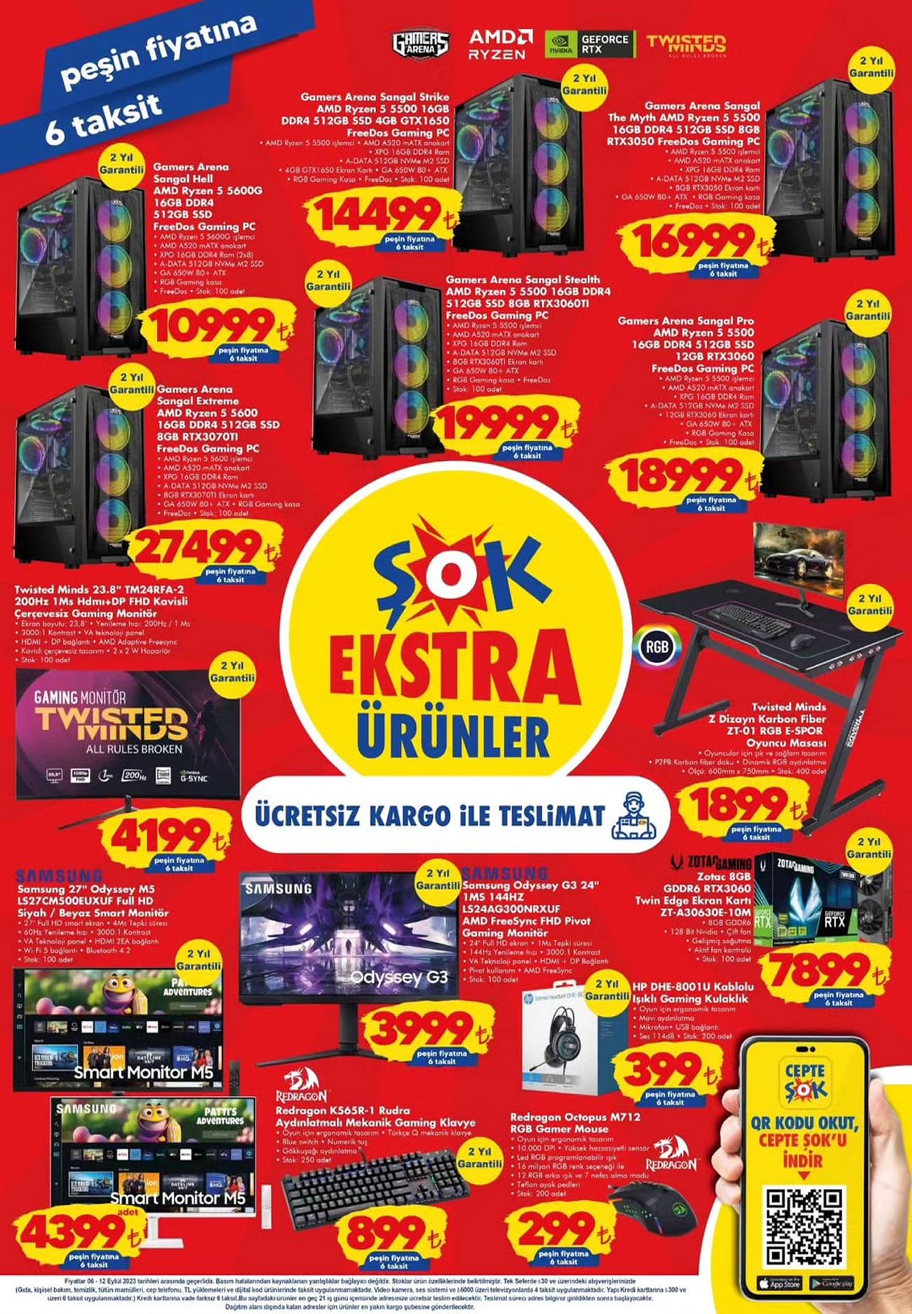 ŞOK 6 Eylül 2023 Ekstra Ürünler Broşürü