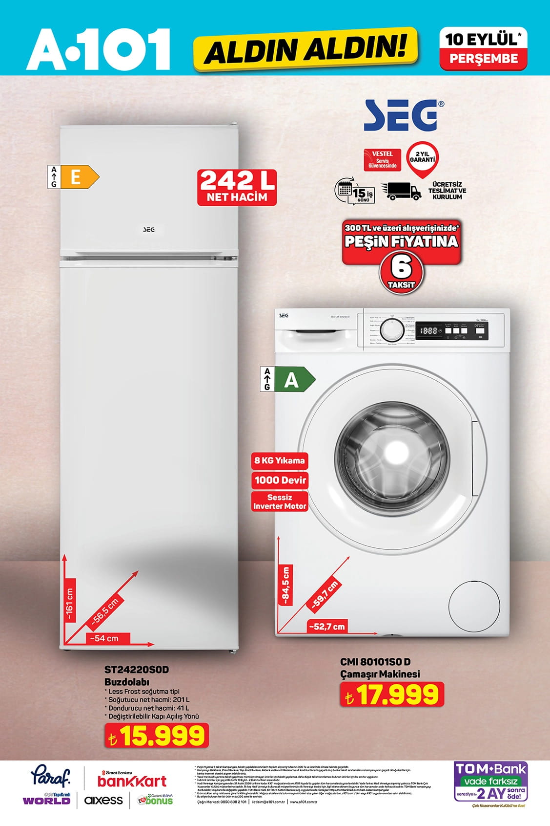 A101 10 Eylül 2026 Aktüel Ürünler Kataloğu