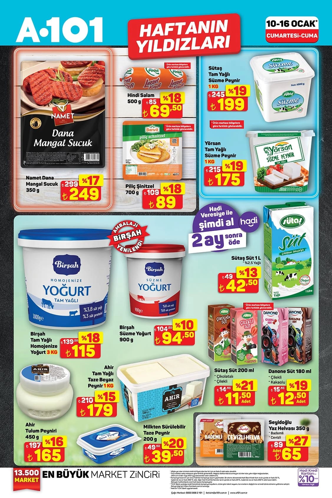 A101 10 Ocak 2026 Aktüel Ürünler Kataloğu