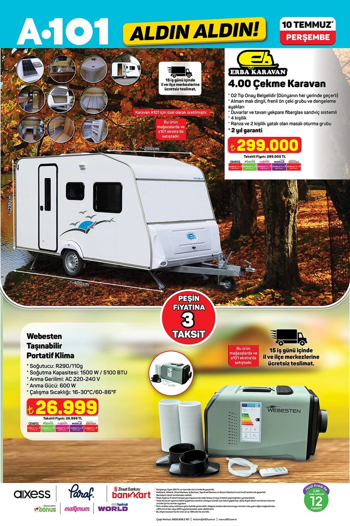 A101 10 Temmuz 2025 Kataloğu