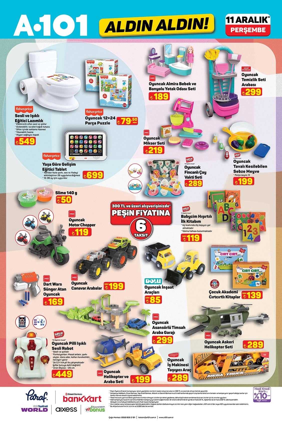 A101 11 Aralık 2025 Kataloğu