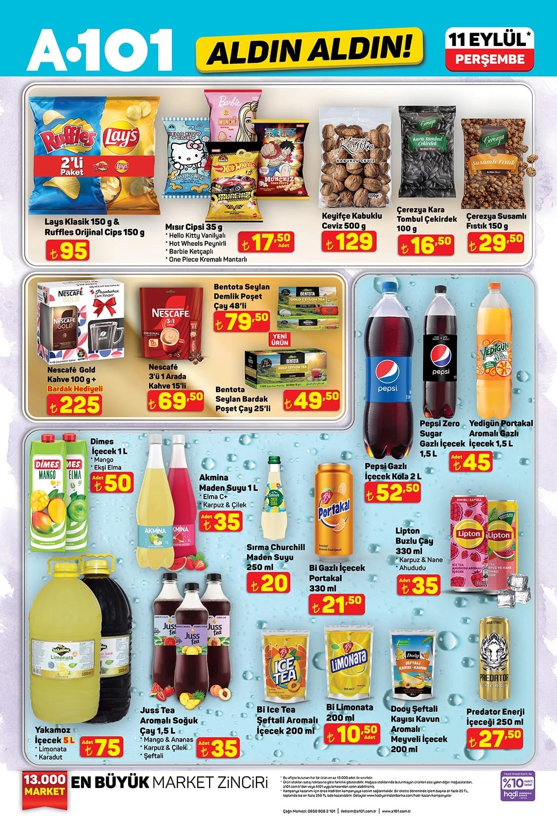 A101 11 Eylül 2025 Kataloğu