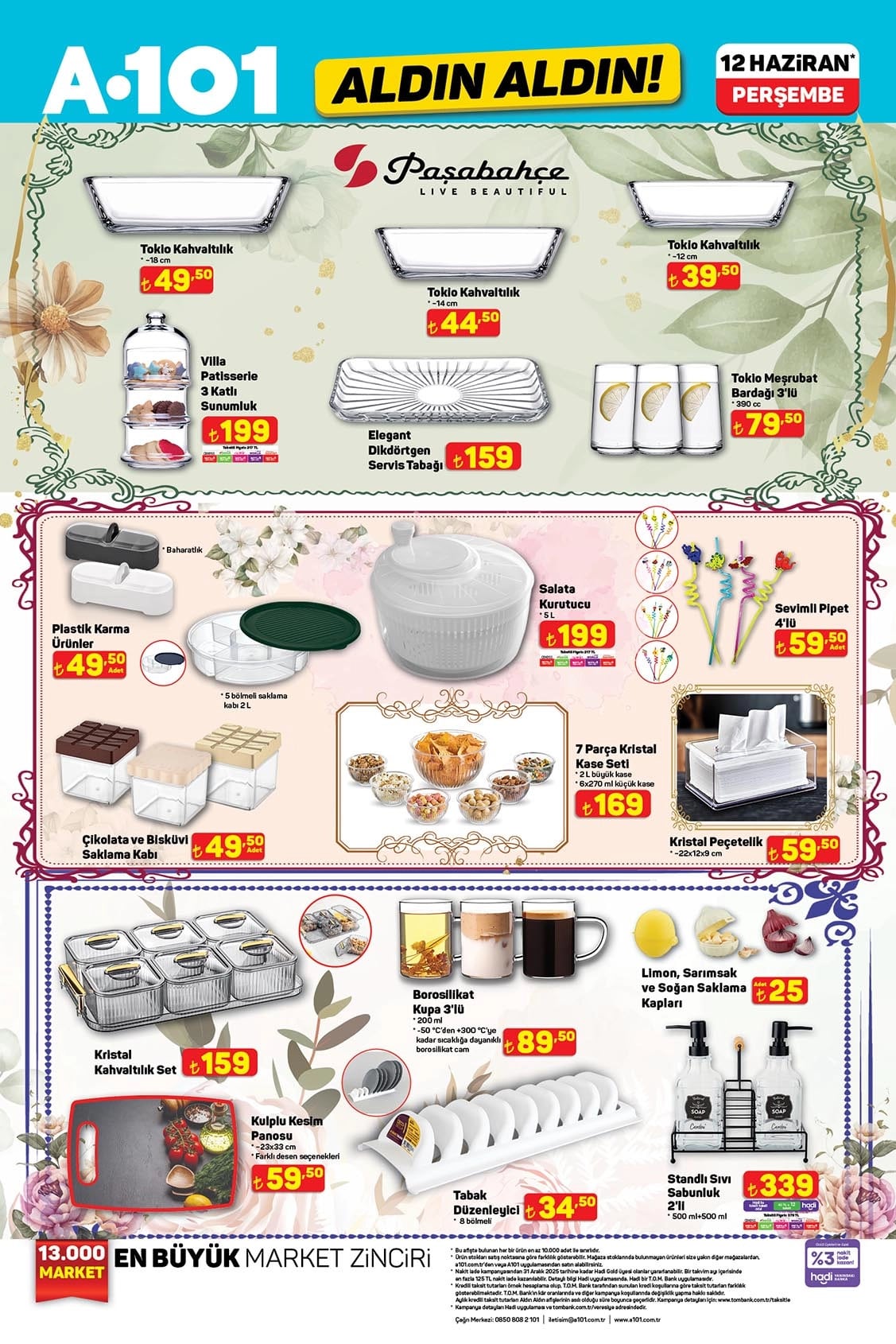 A101 12 Haziran 2025 Kataloğu