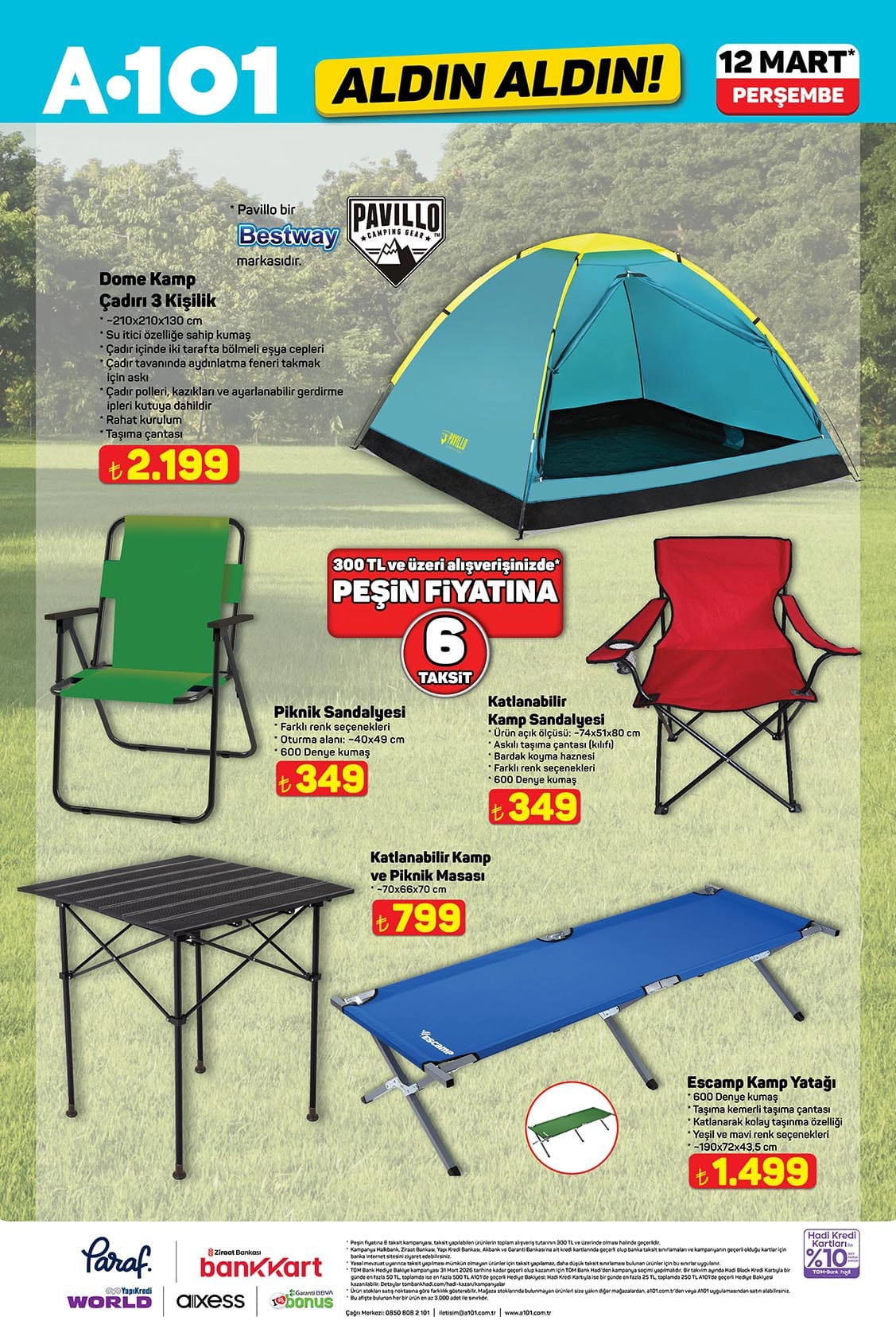 A101 12 Mart 2026 Kataloğu