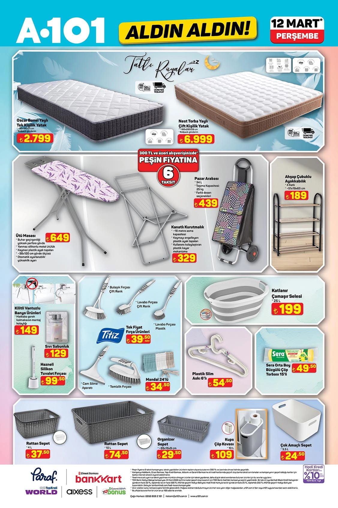 A101 12 Mart 2026 Kataloğu
