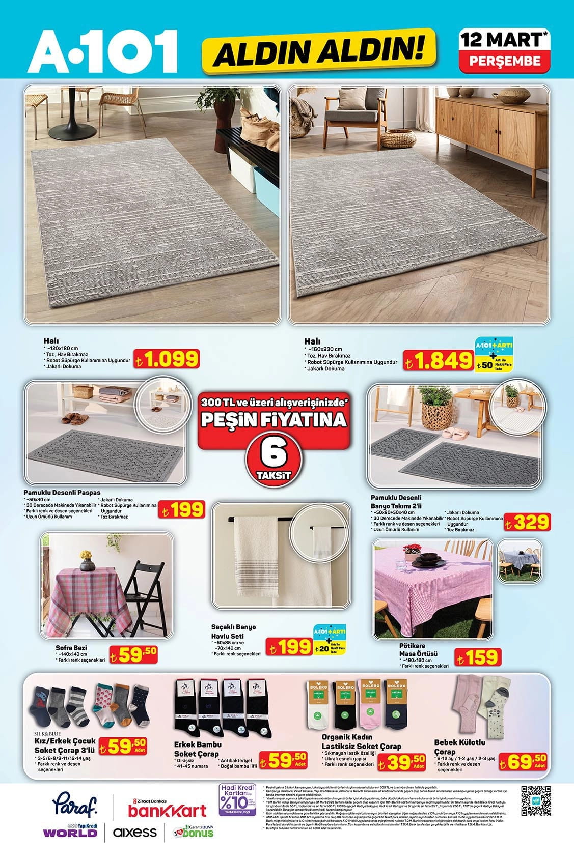 A101 12 Mart 2026 Kataloğu