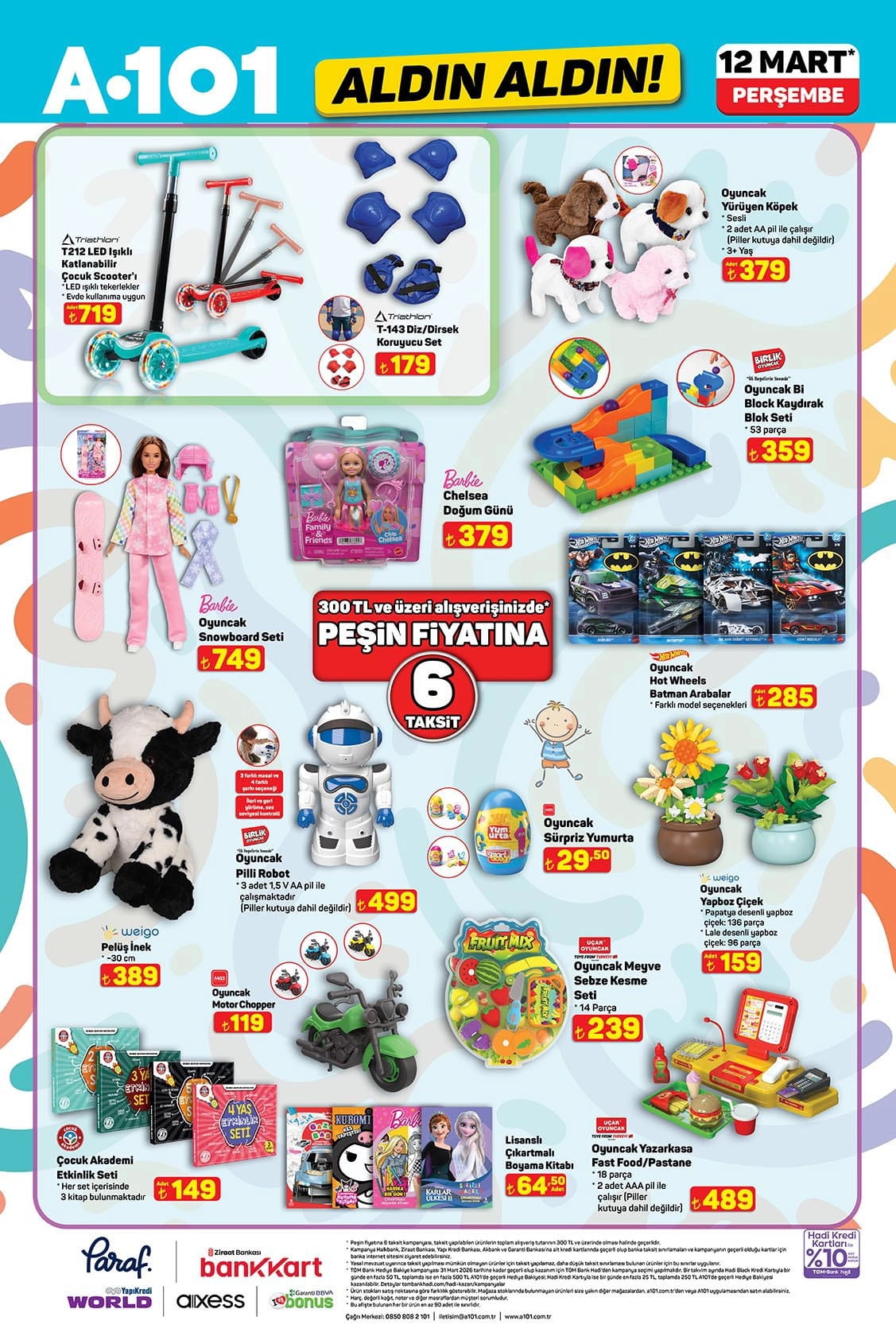 A101 12 Mart 2026 Kataloğu