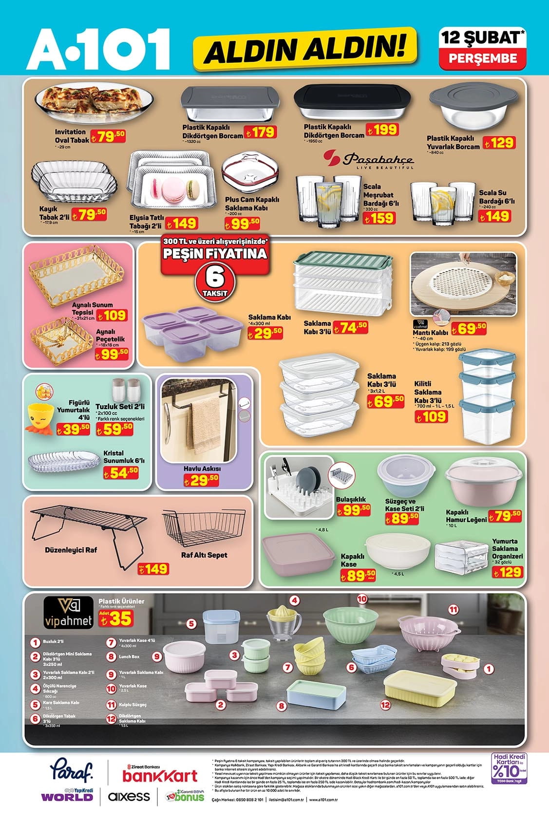A101 12 Şubat 2026 Kataloğu