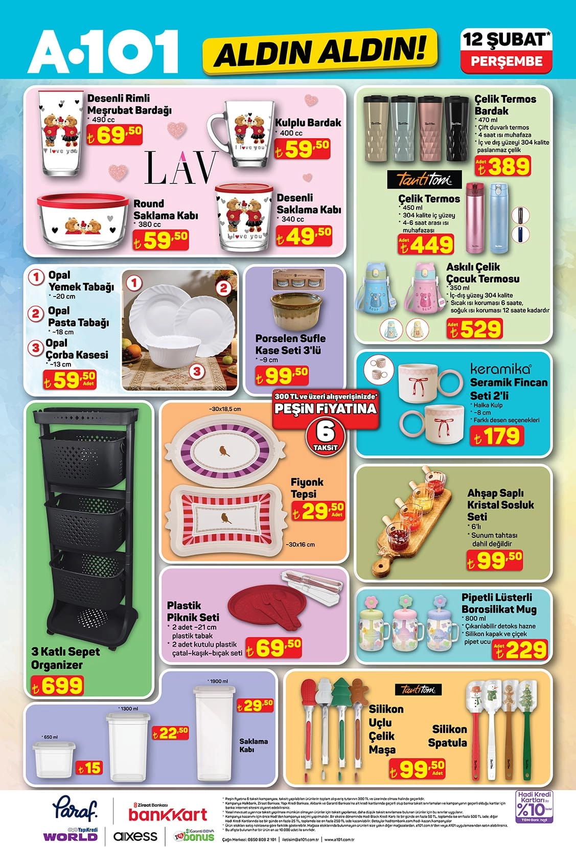 A101 12 Şubat 2026 Kataloğu