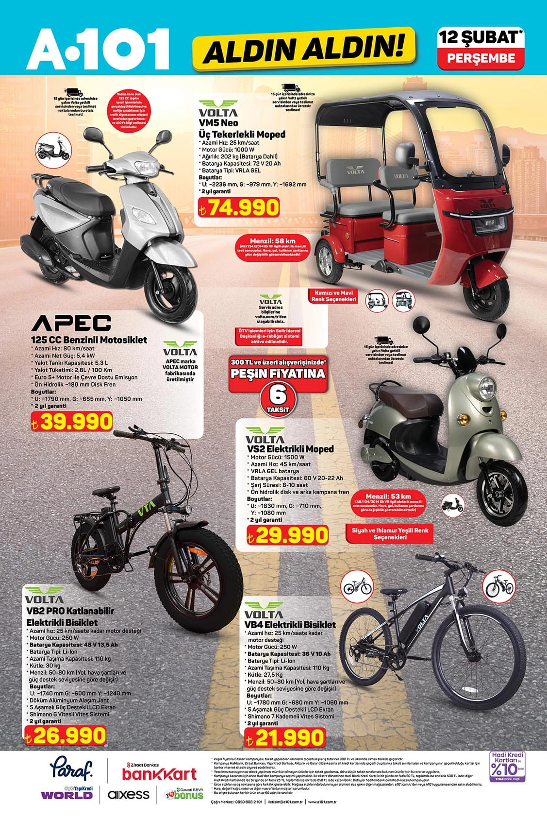 A101 12 Şubat 2026 Kataloğu