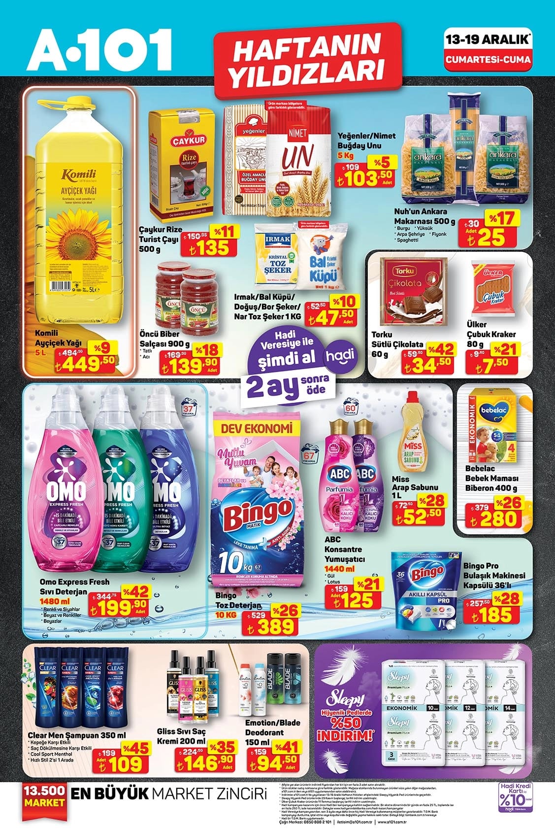 A101 13 Aralık 2025 Aktüel Ürünler Kataloğu