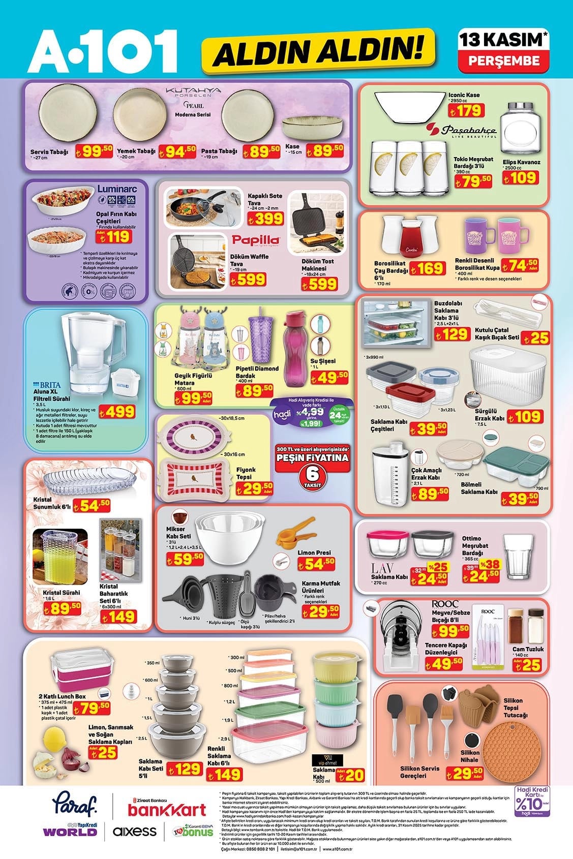 A101 13 Kasım 2025 Kataloğu