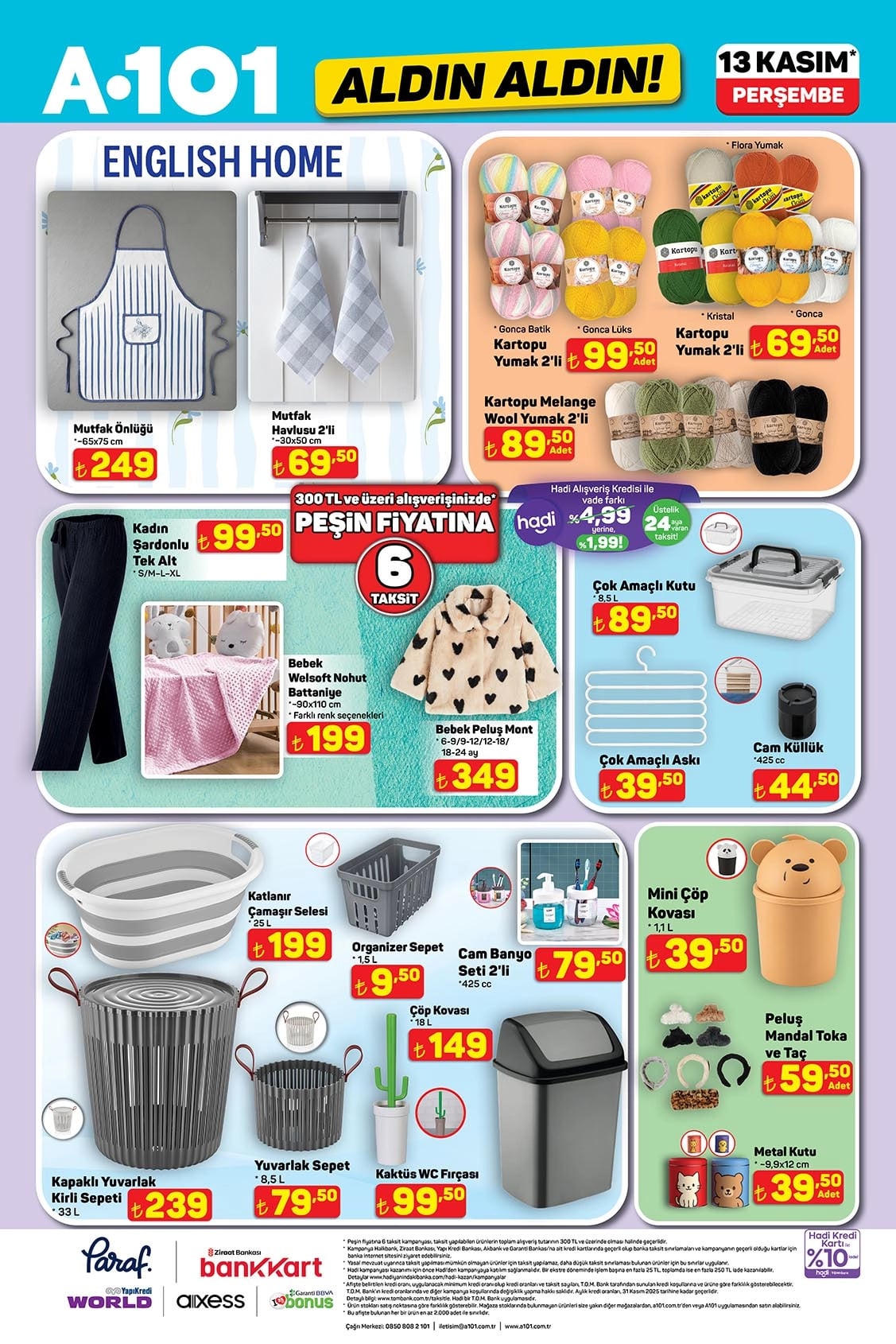 A101 13 Kasım 2025 Kataloğu