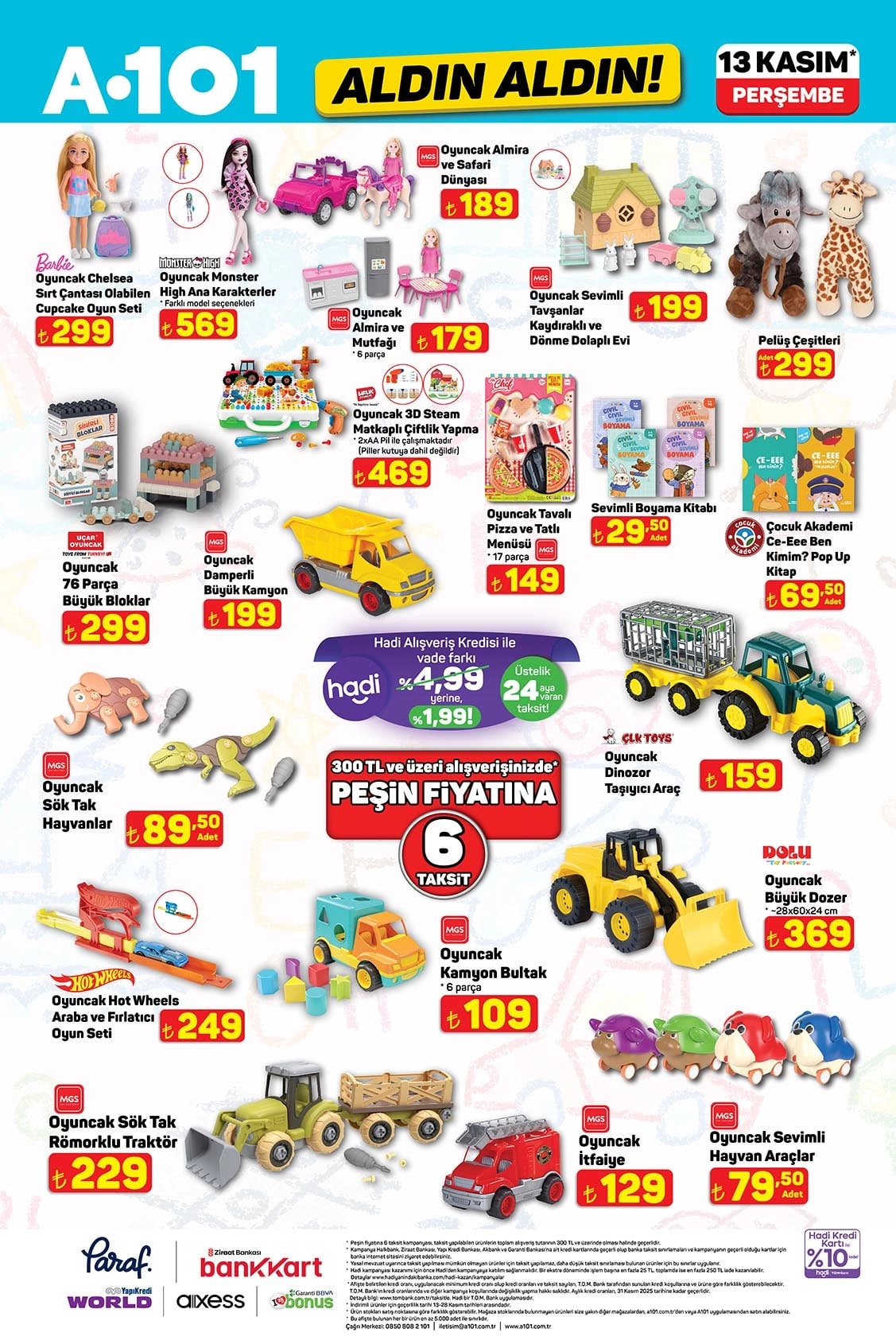 A101 13 Kasım 2025 Kataloğu