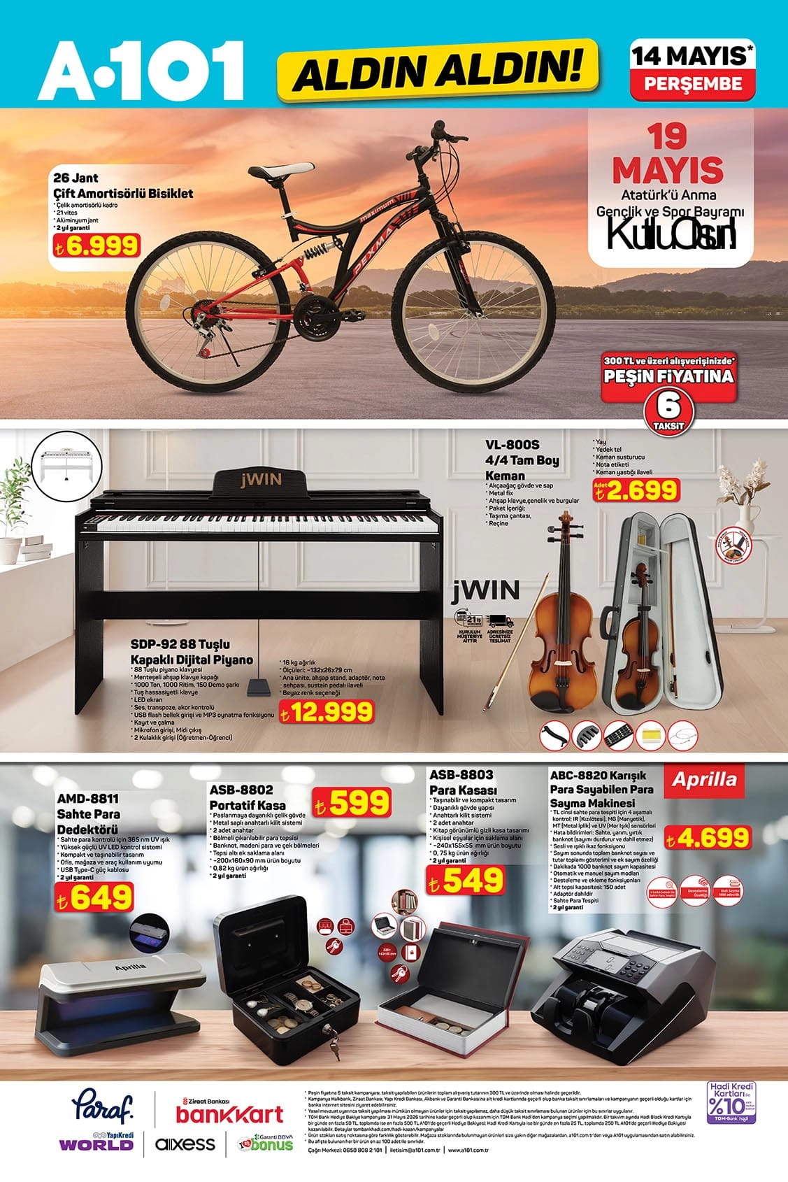 A101 14 Mayıs 2026 Kataloğu