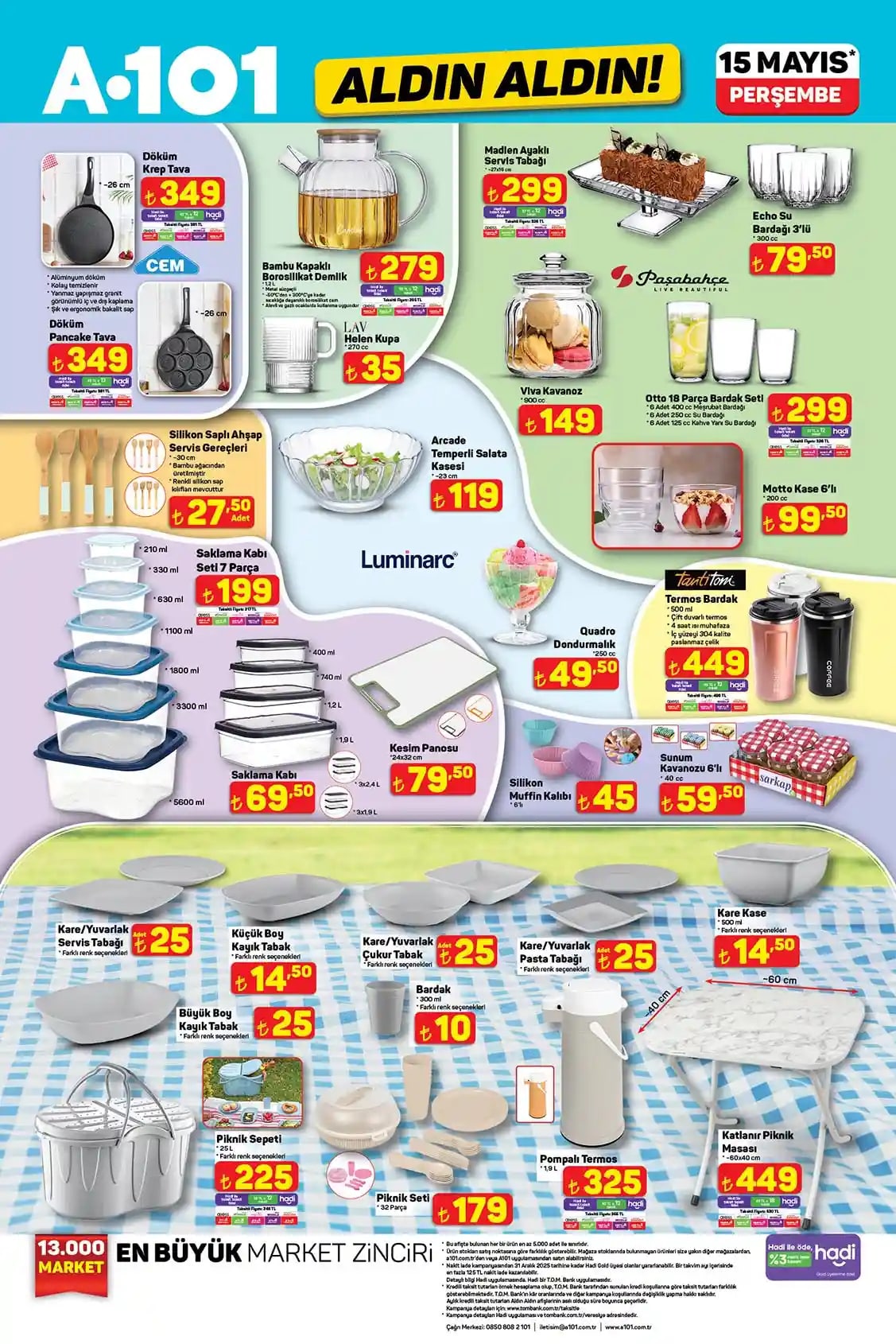 A101 15 Mayıs 2025 Kataloğu