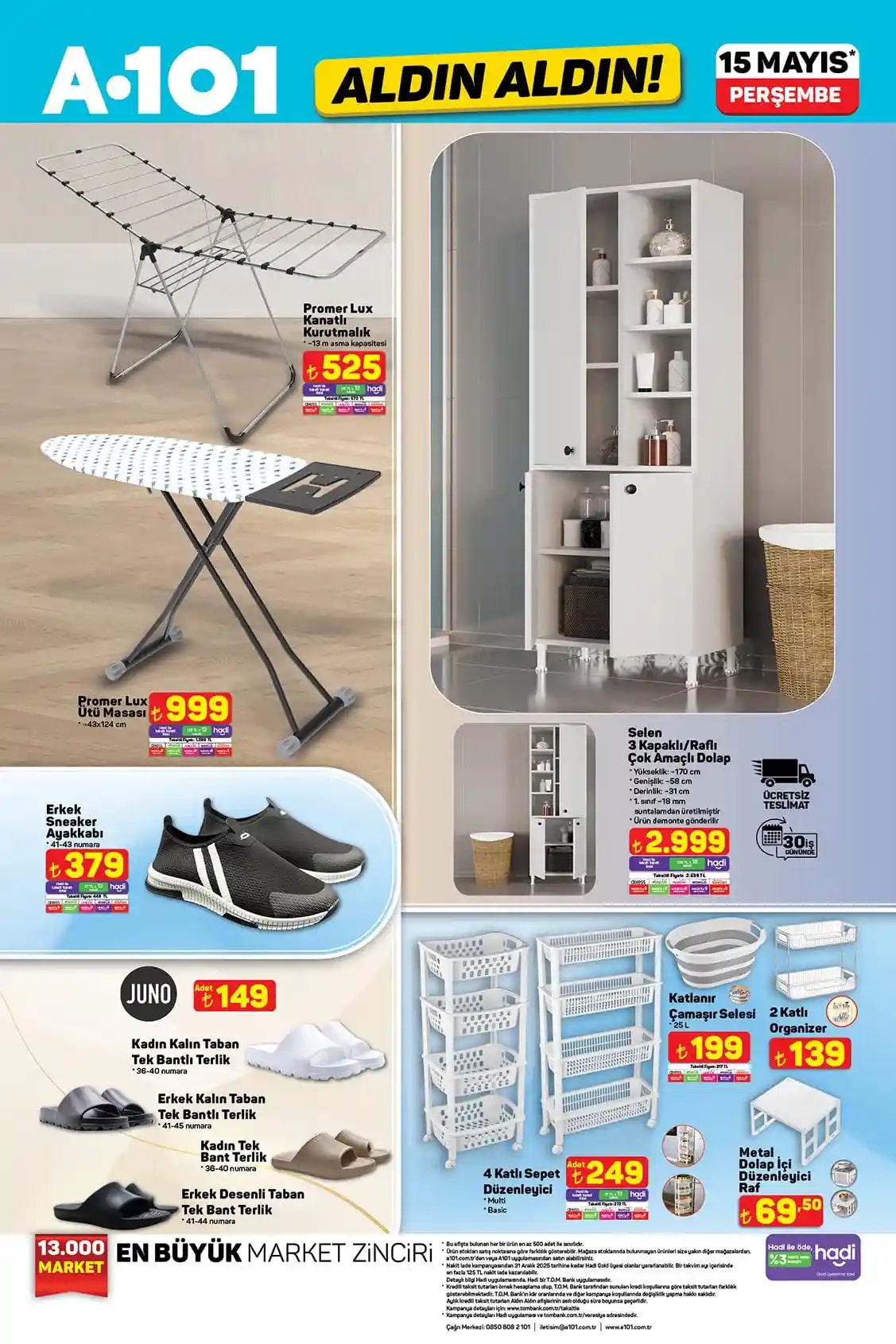 A101 15 Mayıs 2025 Kataloğu