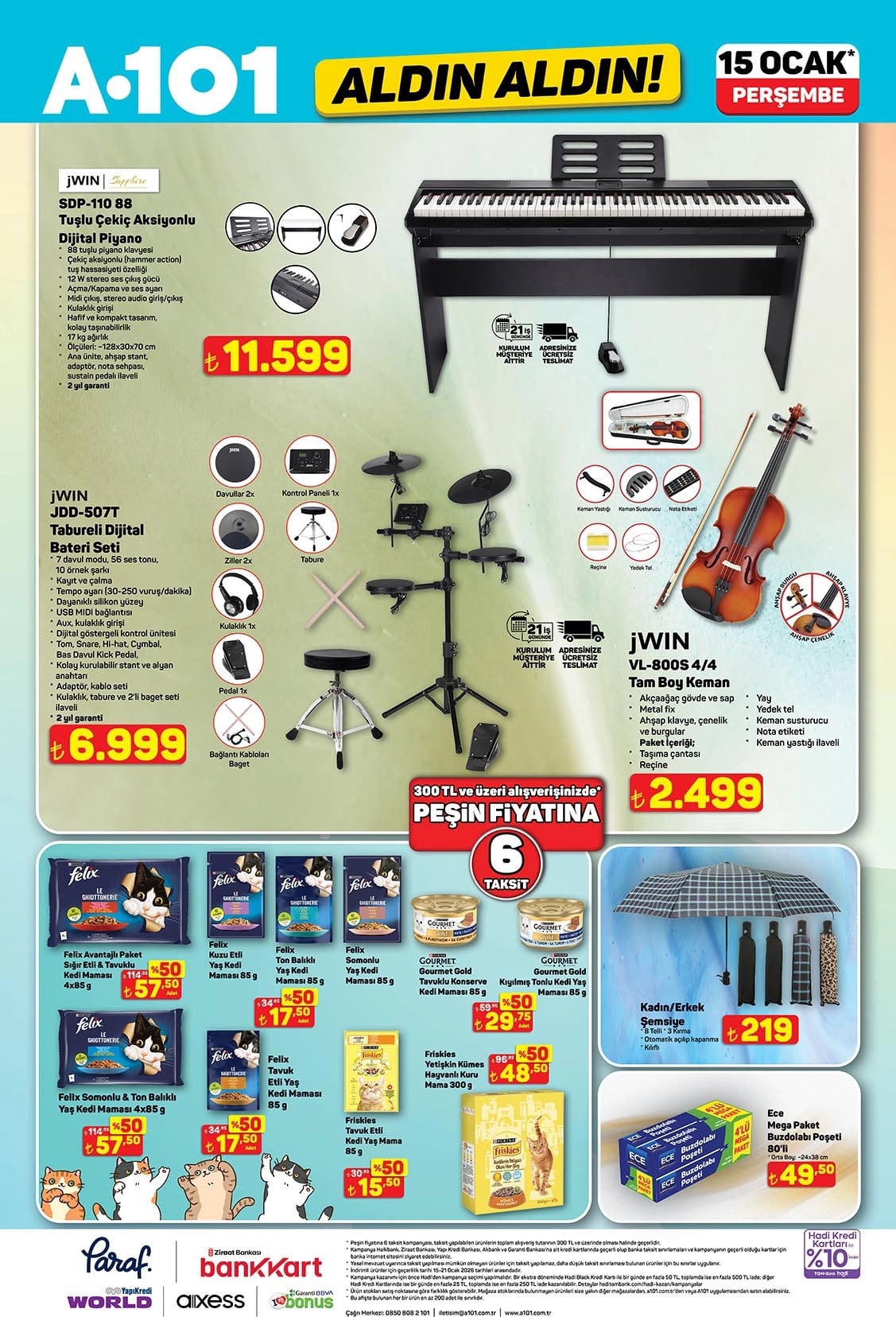 A101 15 Ocak 2026 Kataloğu