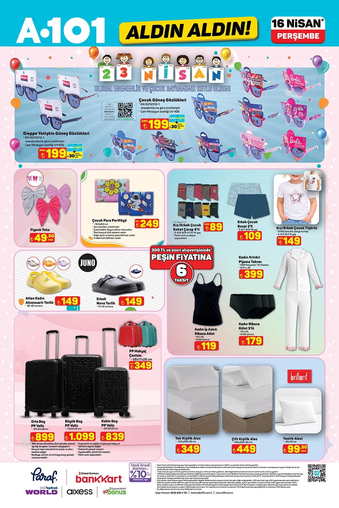 A101 16 Nisan 2026 Kataloğu