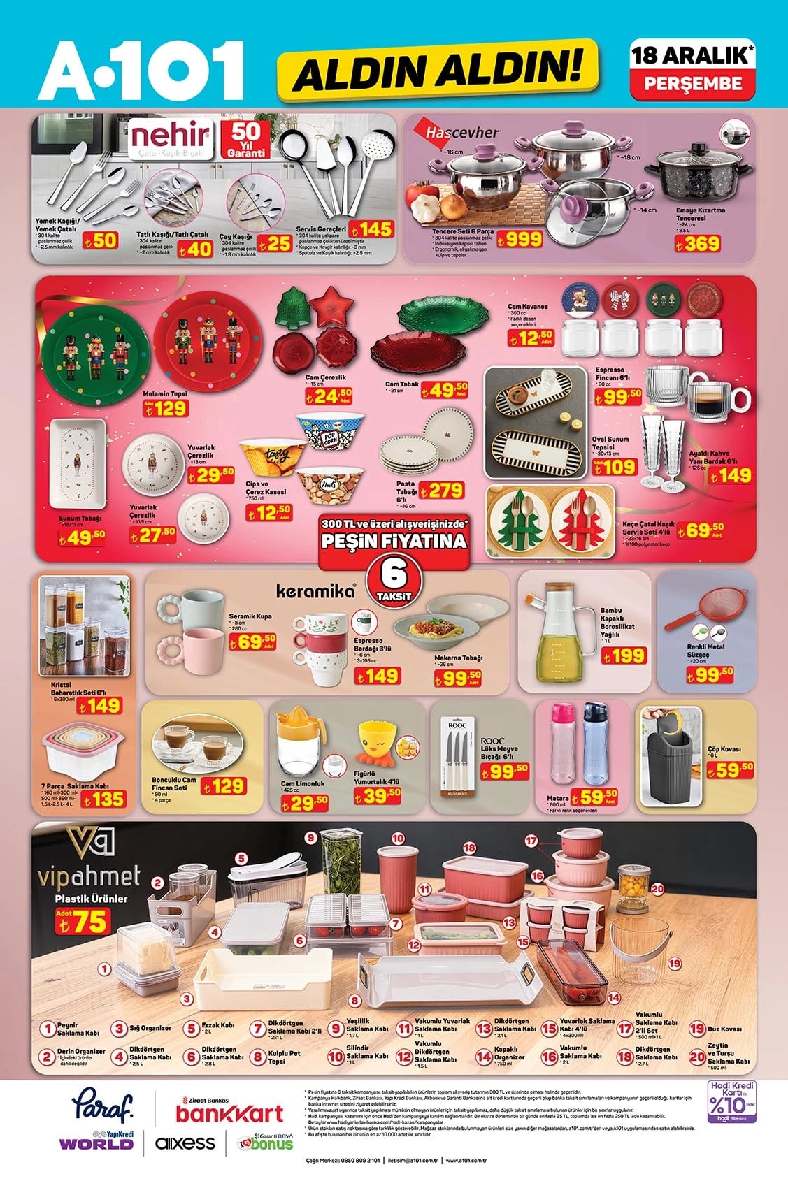 A101 18 Aralık 2025 Kataloğu